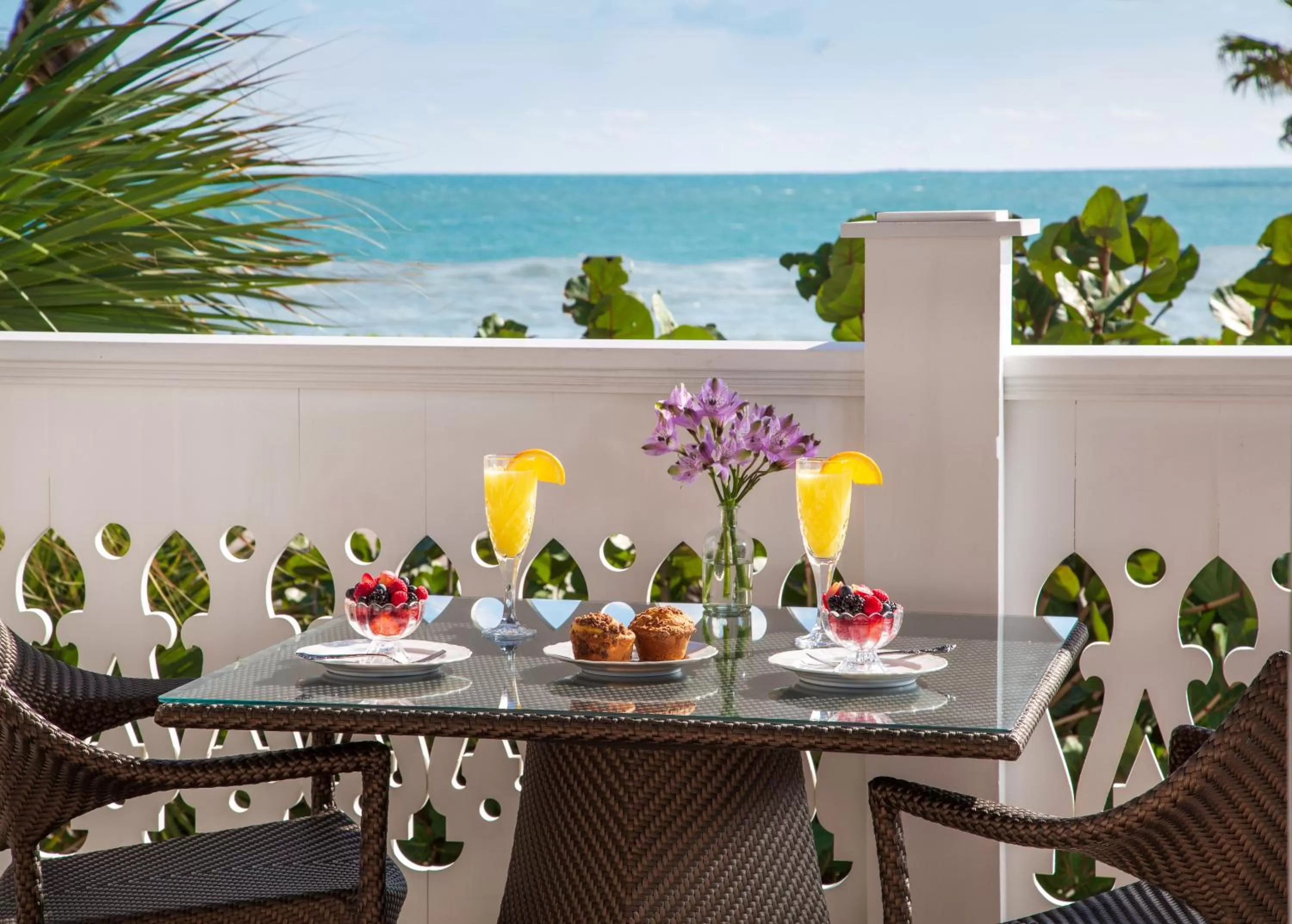 Balcony/Terrace in Port d'Hiver Bed and Breakfast