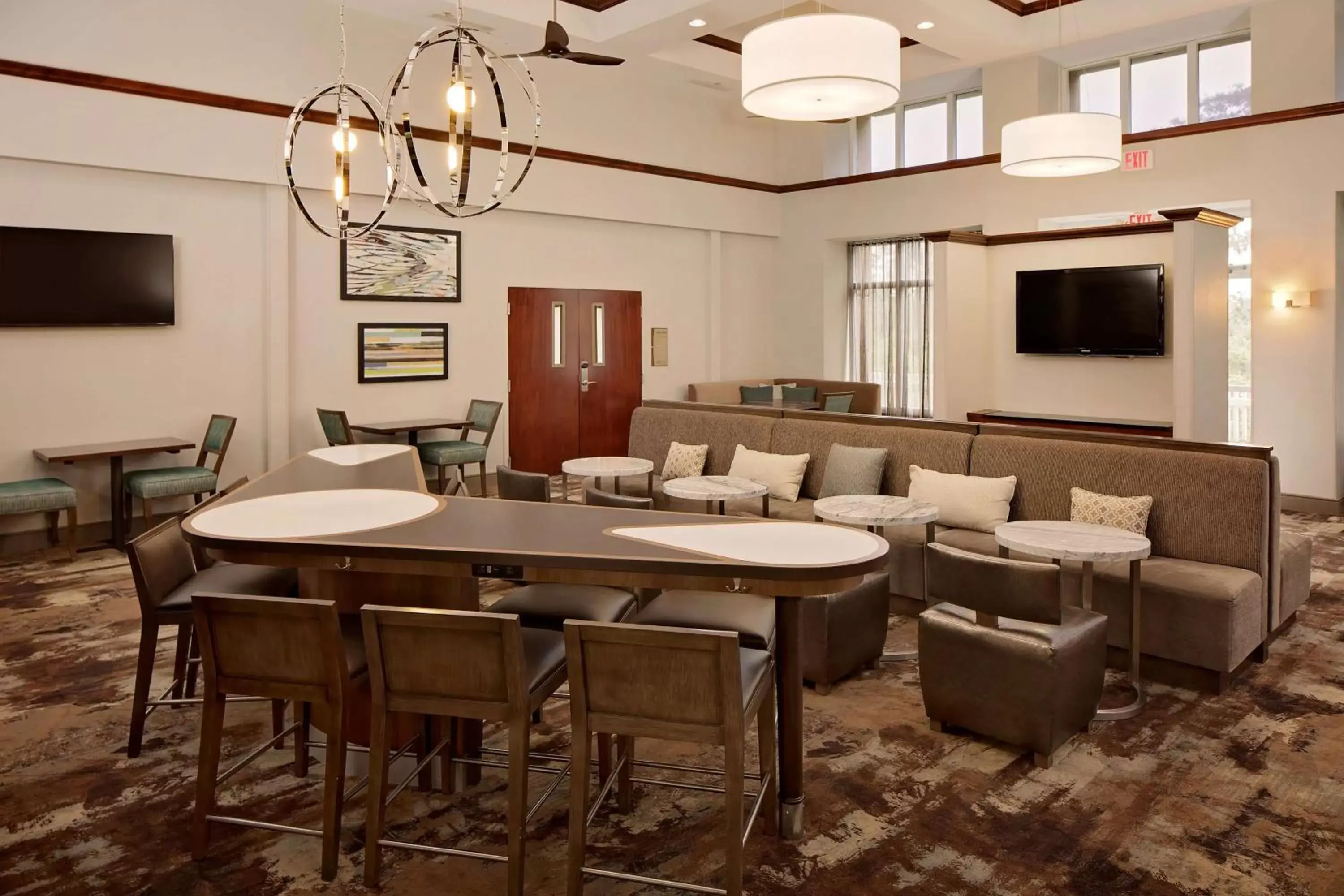 Lobby or reception, Lounge/Bar in Homewood Suites by Hilton Orlando North Maitland
