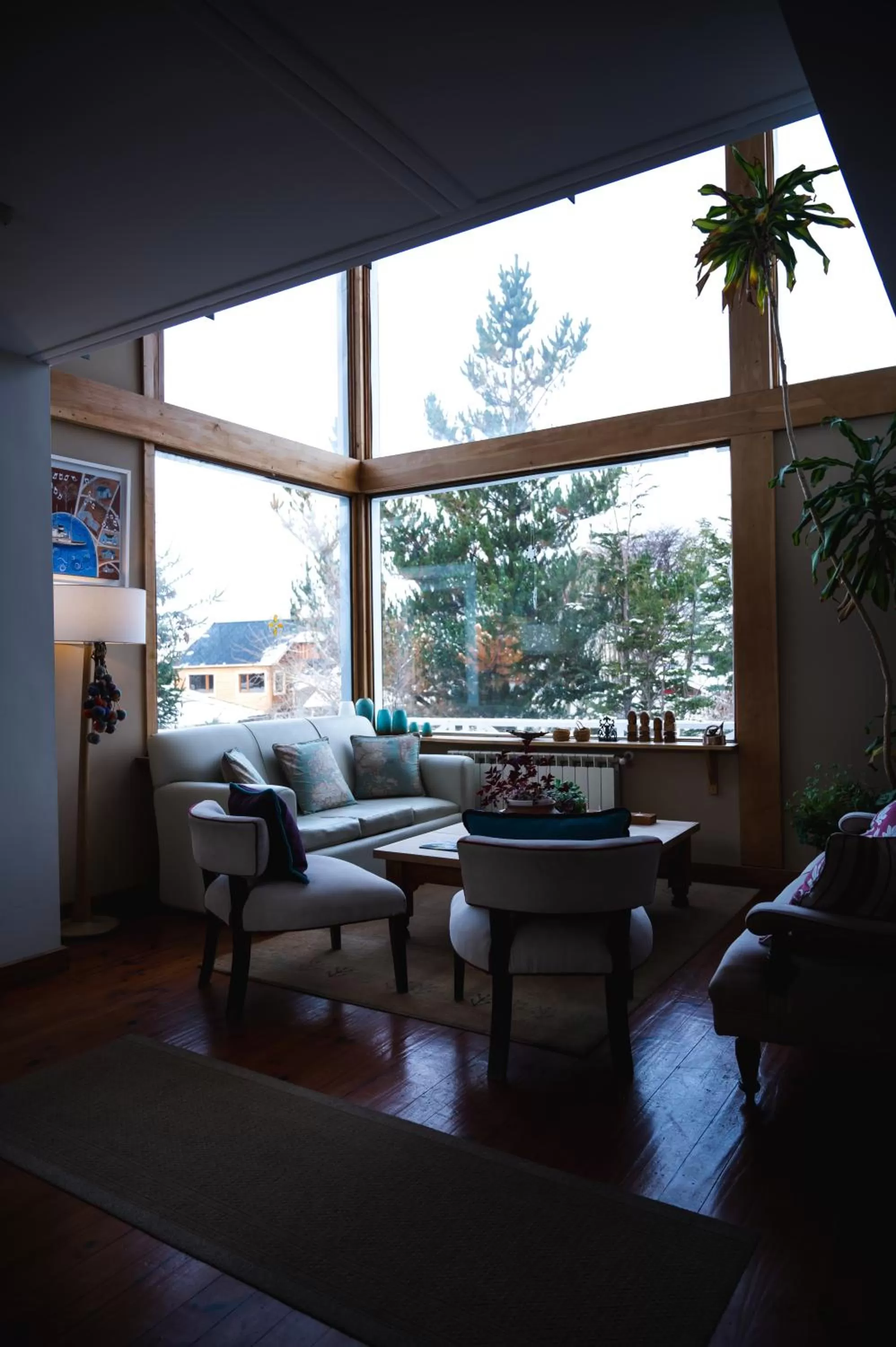 Communal lounge/ TV room in Hosteria Foike