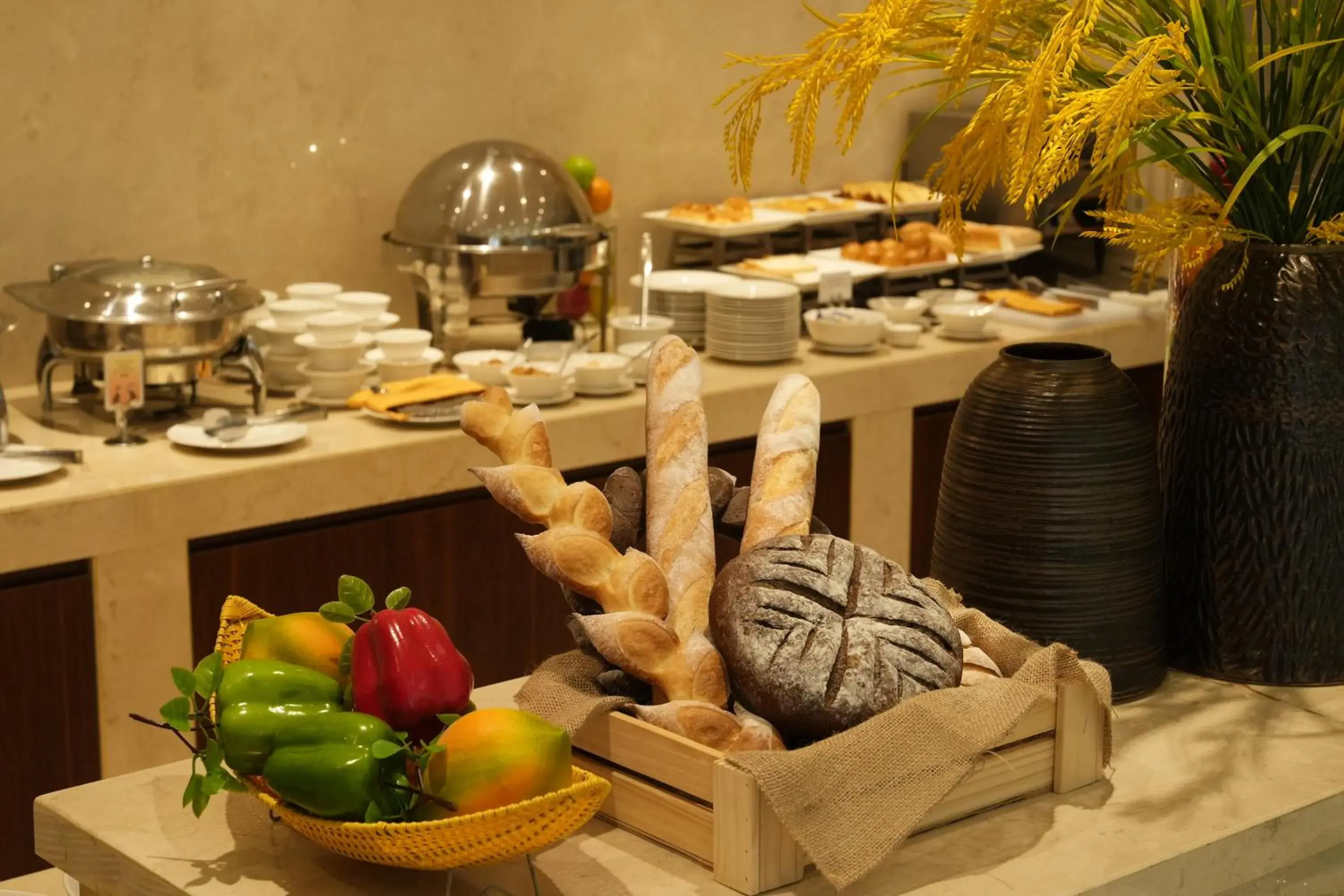 Buffet breakfast in Grand Cititel Hanoi Hotel