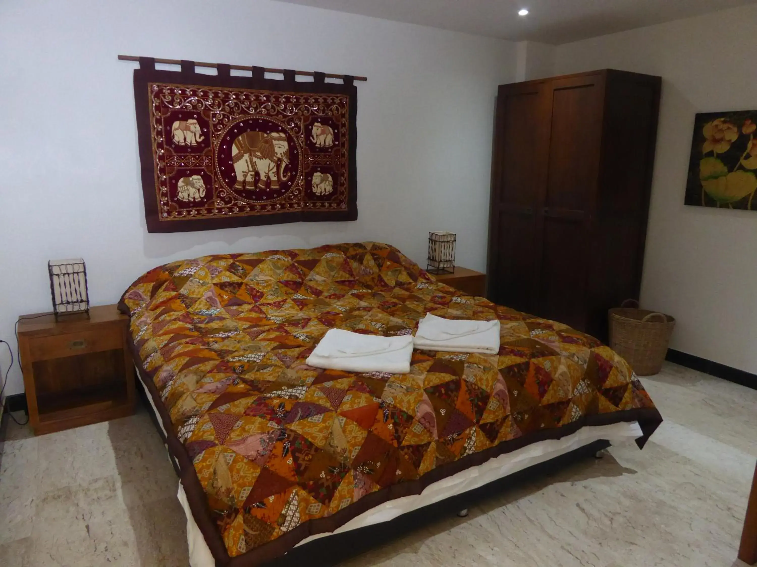 Bed in The Orchid Beach Resort @ VIP Chain Resort Bed in The Orchid Beach Resort @ VIP Chain Resort