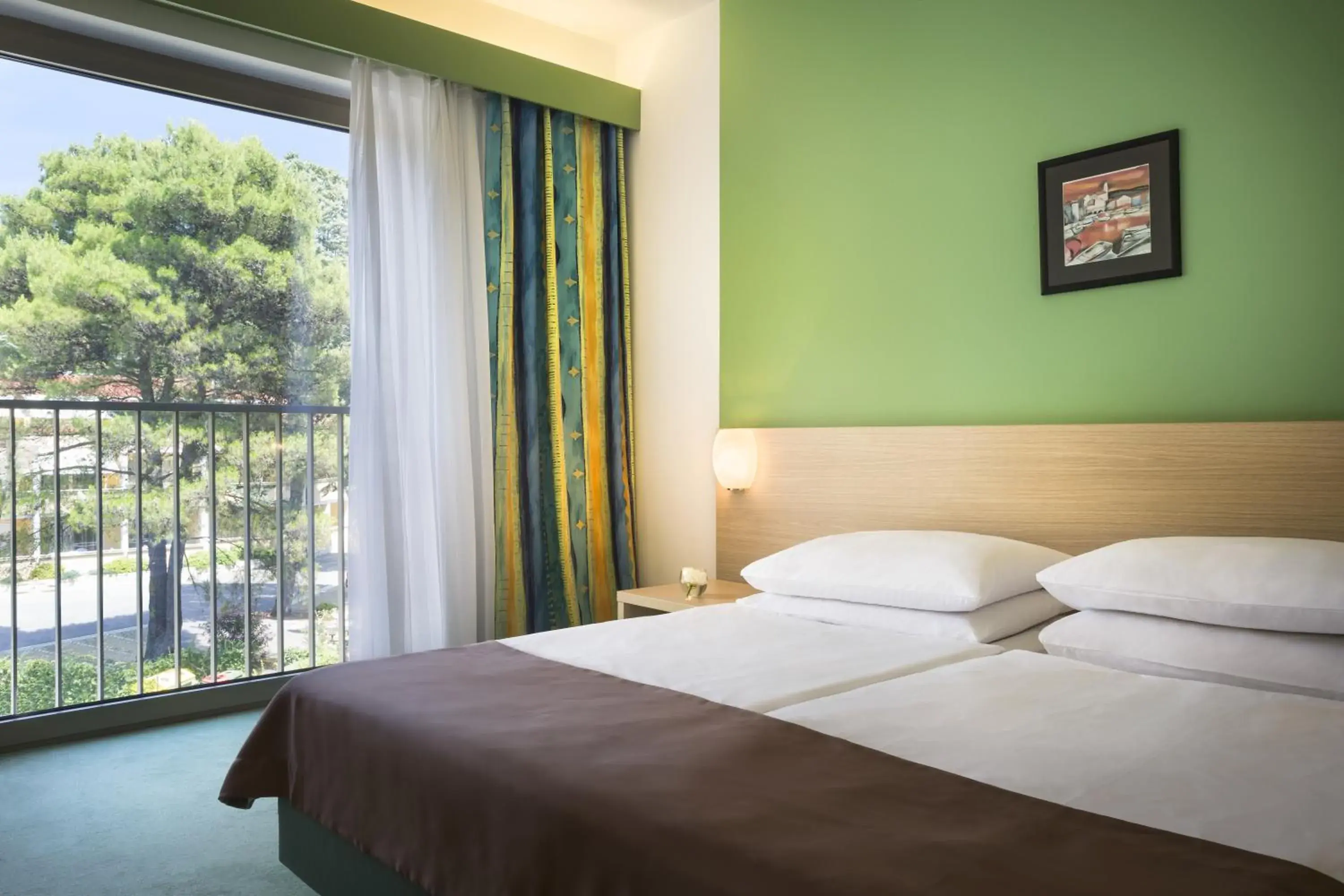 Bedroom, Bed in Remisens Hotel Lucija