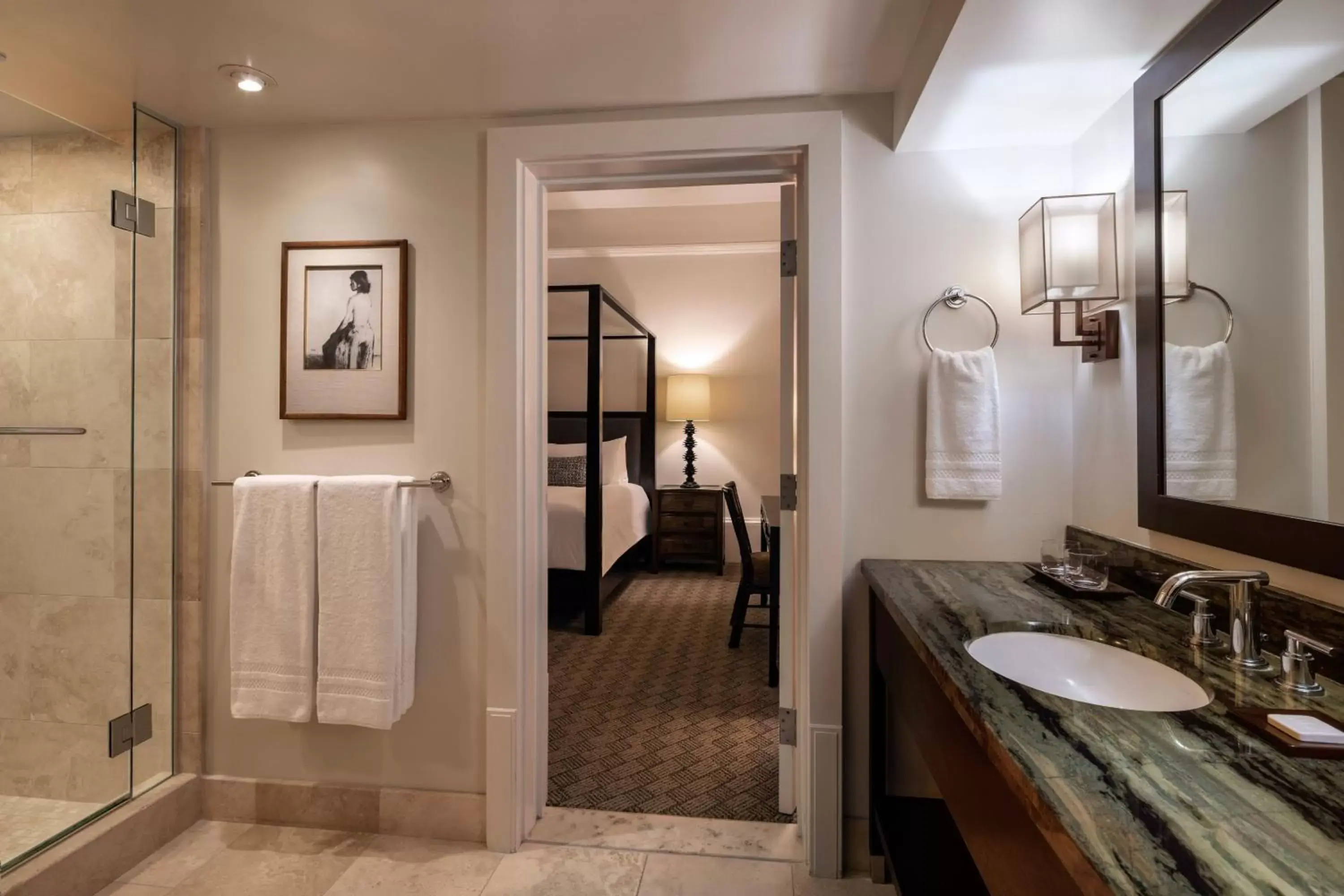 Photo of the whole room, Bathroom in The Royal Hawaiian, A Luxury Collection Resort, Waikiki