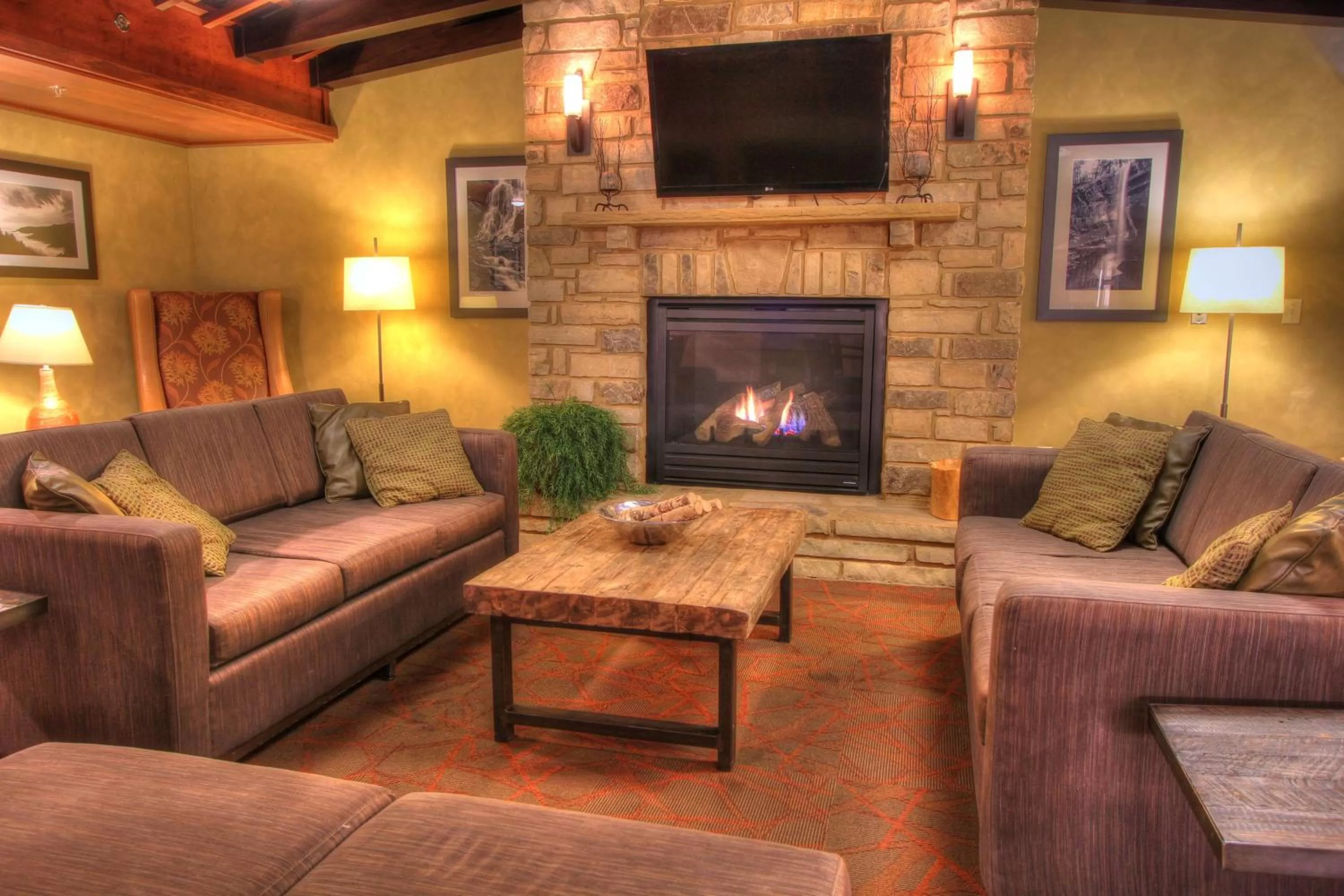 Lobby or reception in Hampton Inn Pigeon Forge