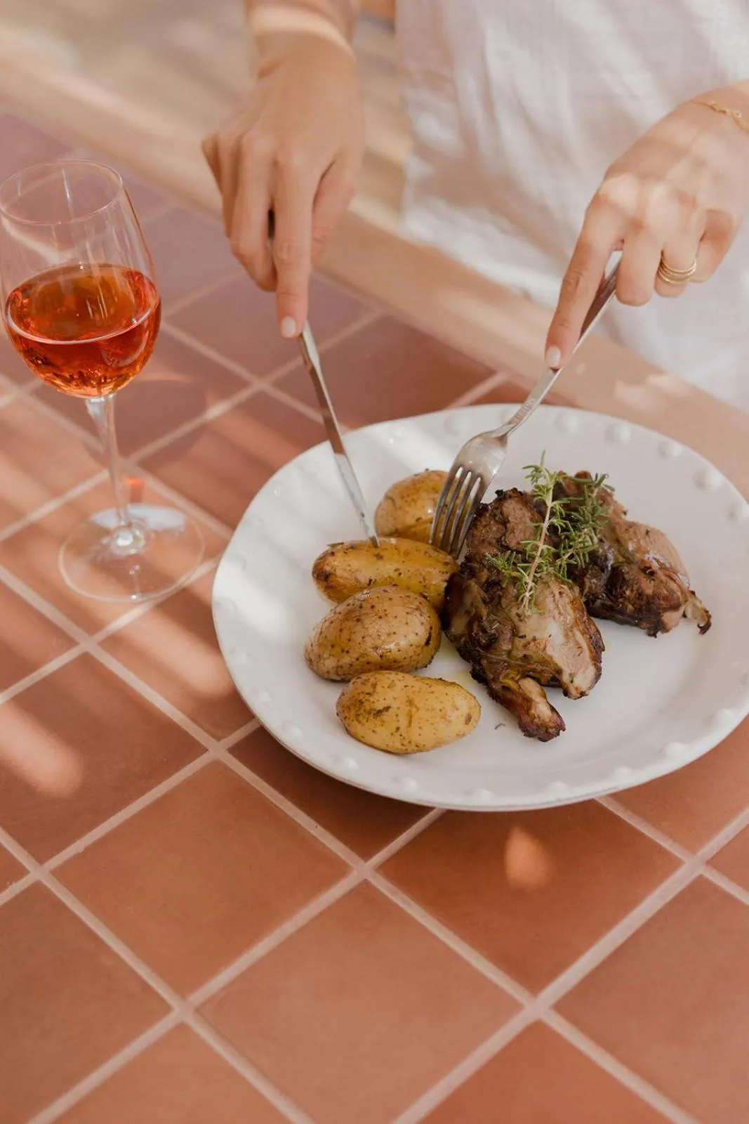 Food and drinks in Koutouloufari Village Holiday Club