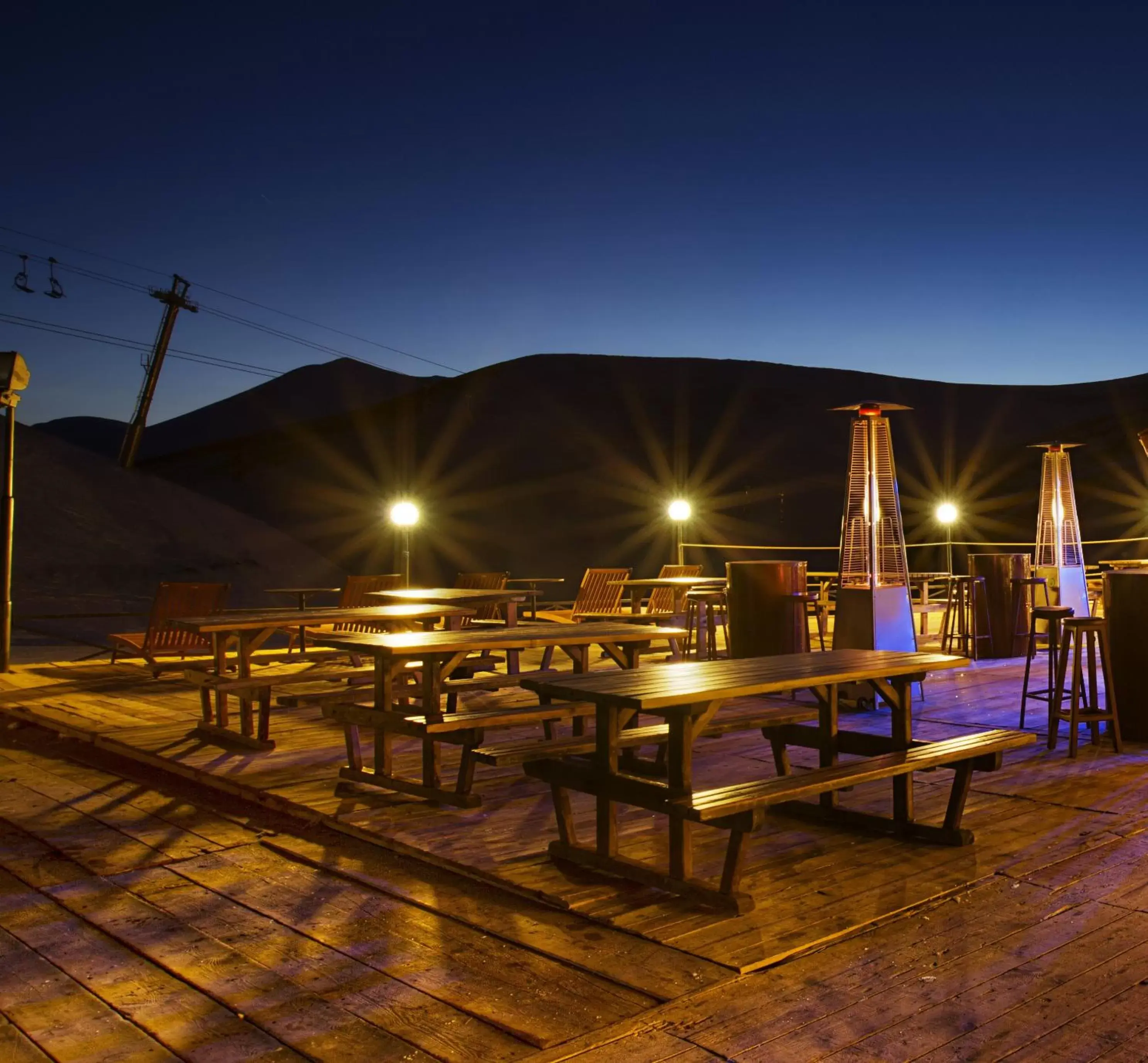 Patio in Dedeman Palandoken Resort Hotel