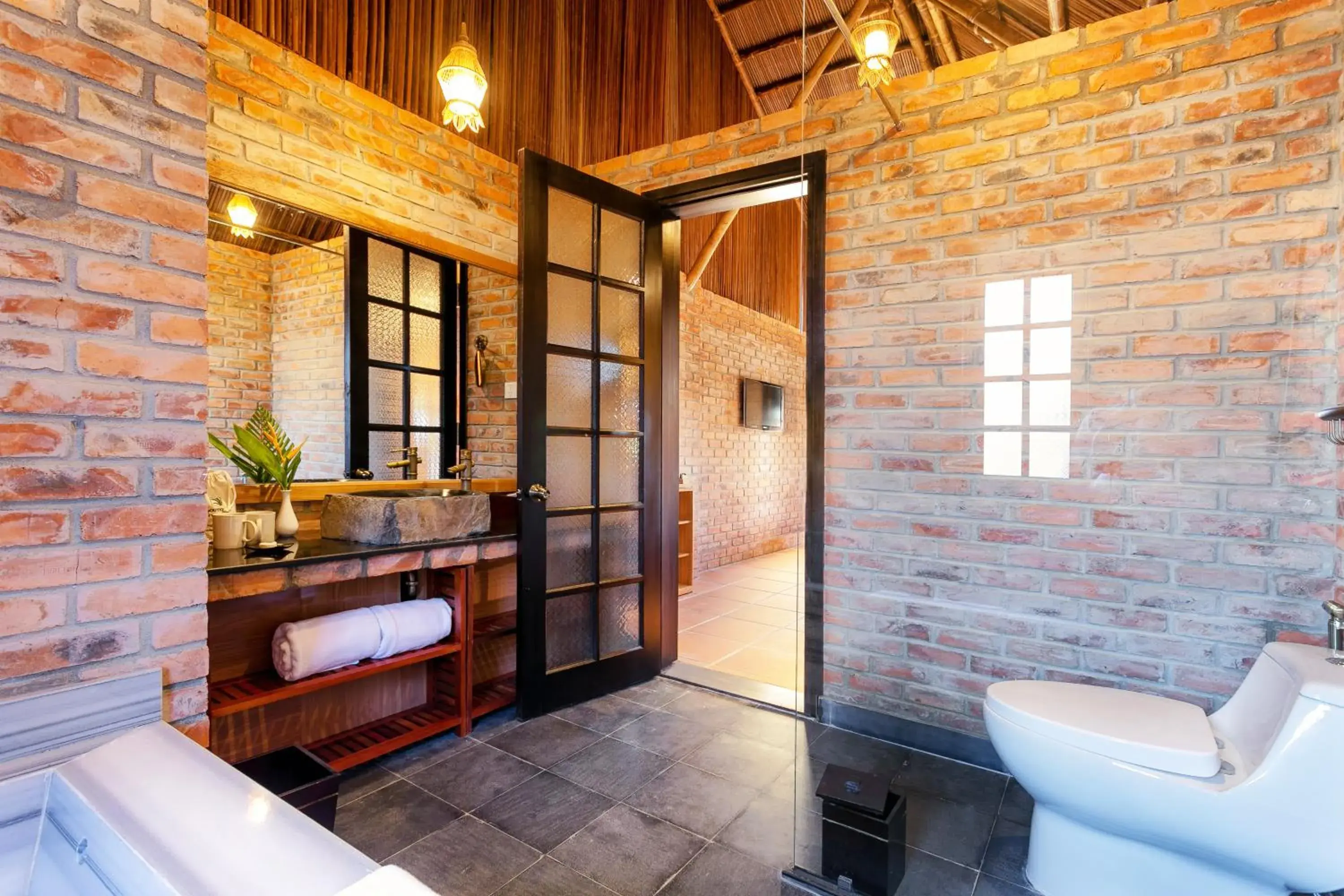 Bathroom in ENSO Retreat Hoi An