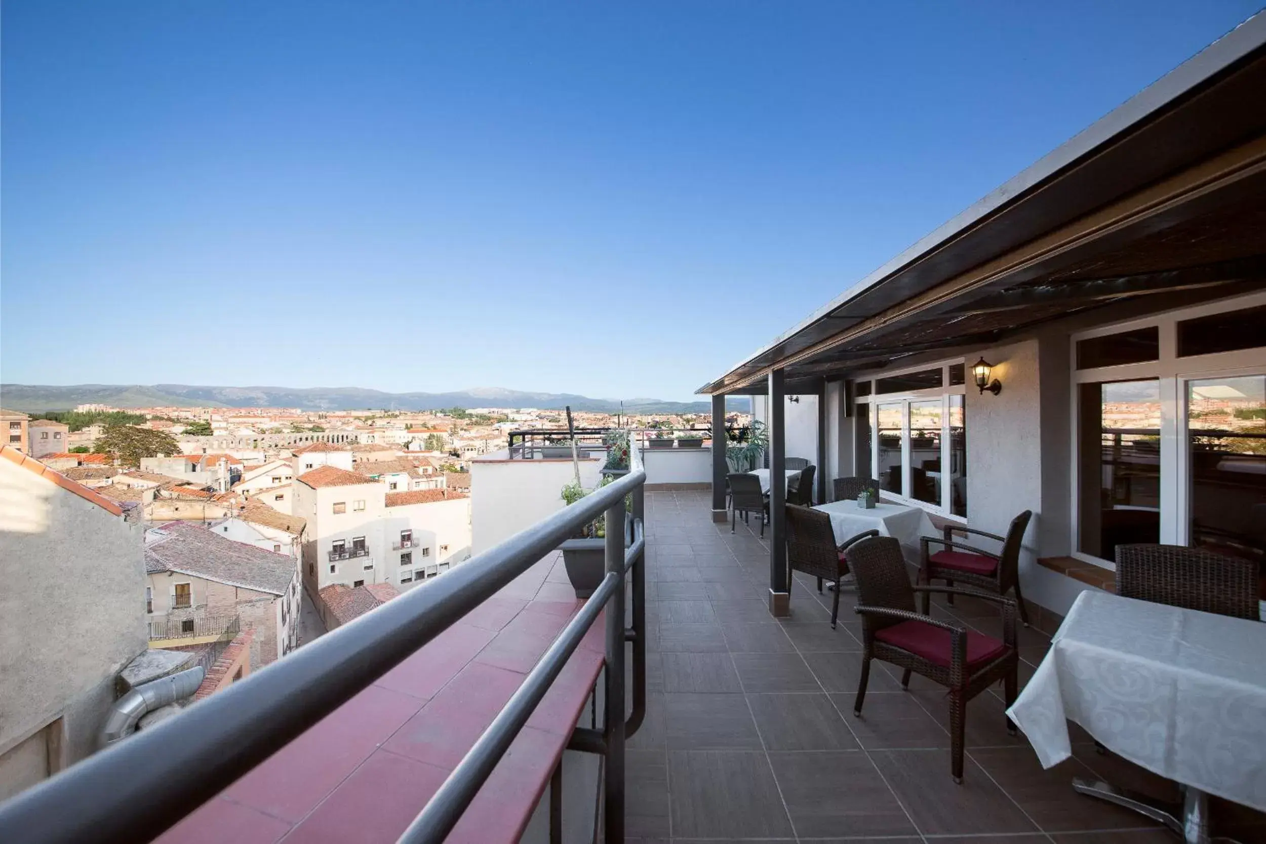 Balcony/Terrace in Real Segovia by Recordis Hotels