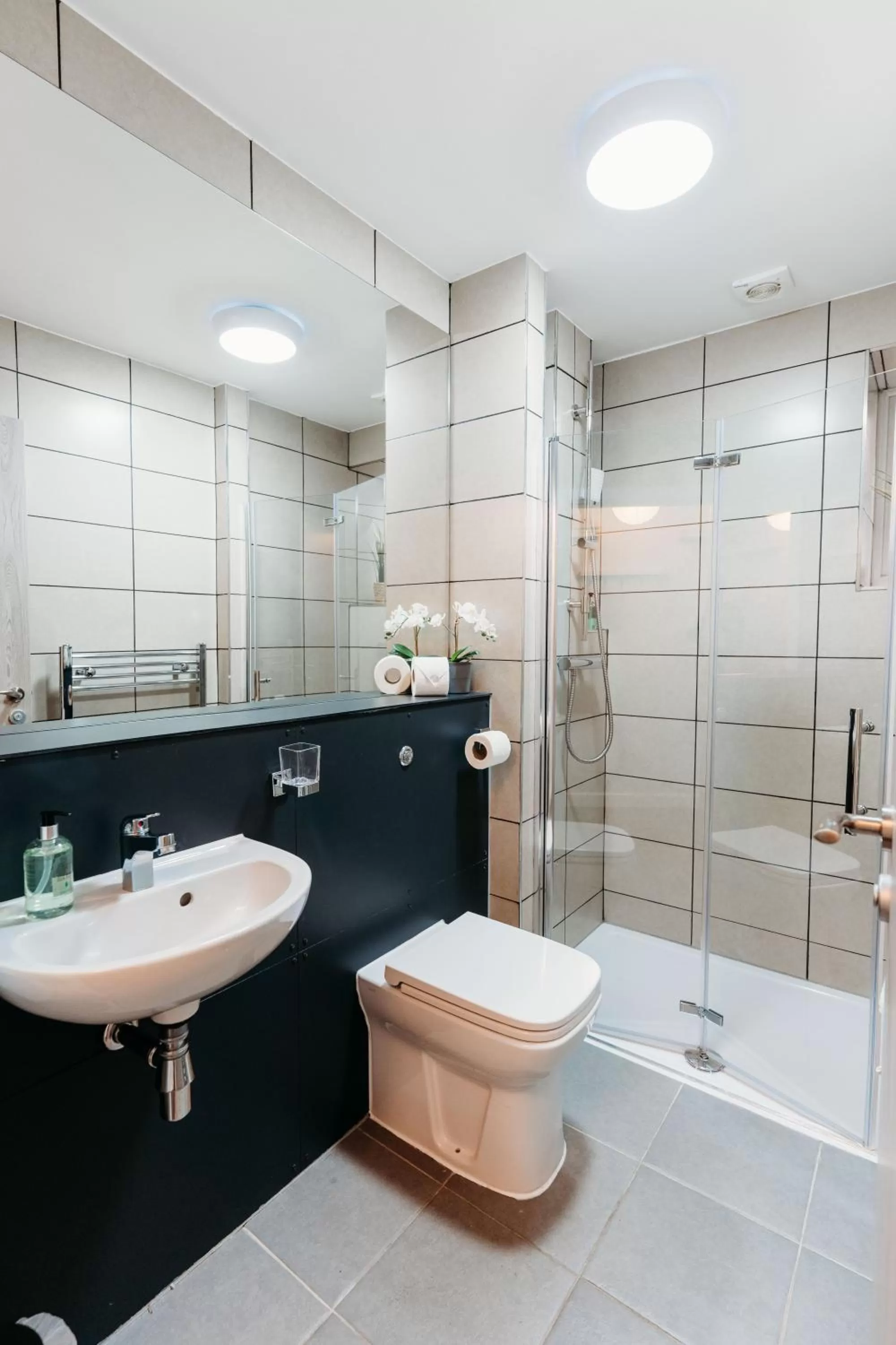 Shower in Prime Suites Lytham