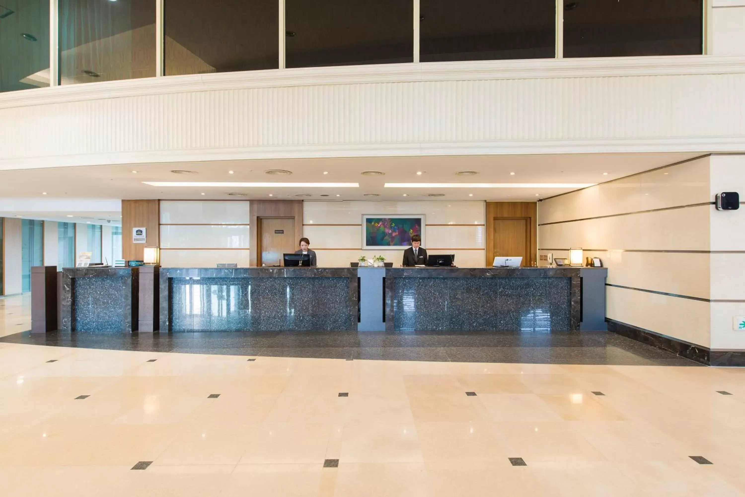 Lobby or reception in Best Western Premier Incheon Airport Hotel Lobby or reception in Best Western Premier Incheon Airport Hotel