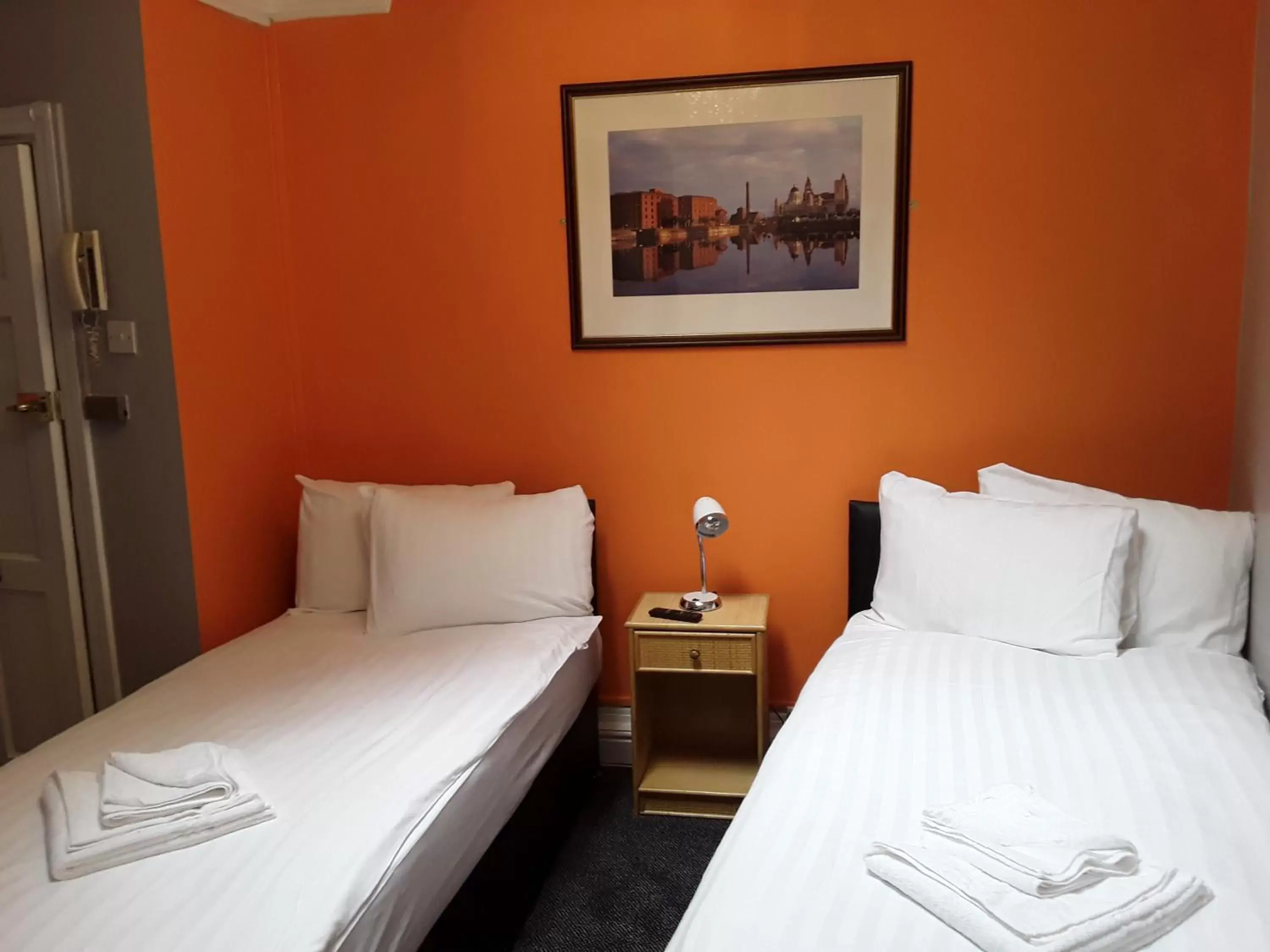 Bedroom in The Liverpool Inn Hotel