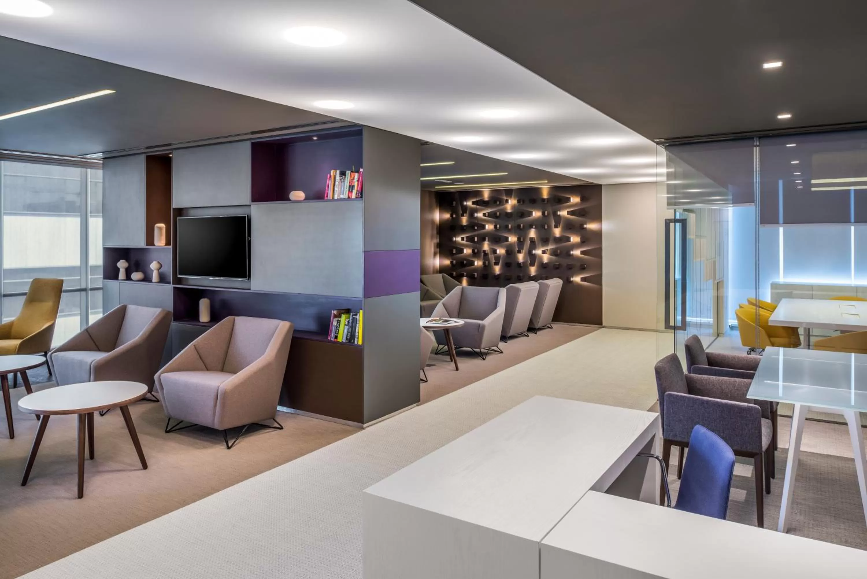 Lounge or bar in The Act Hotel Sharjah