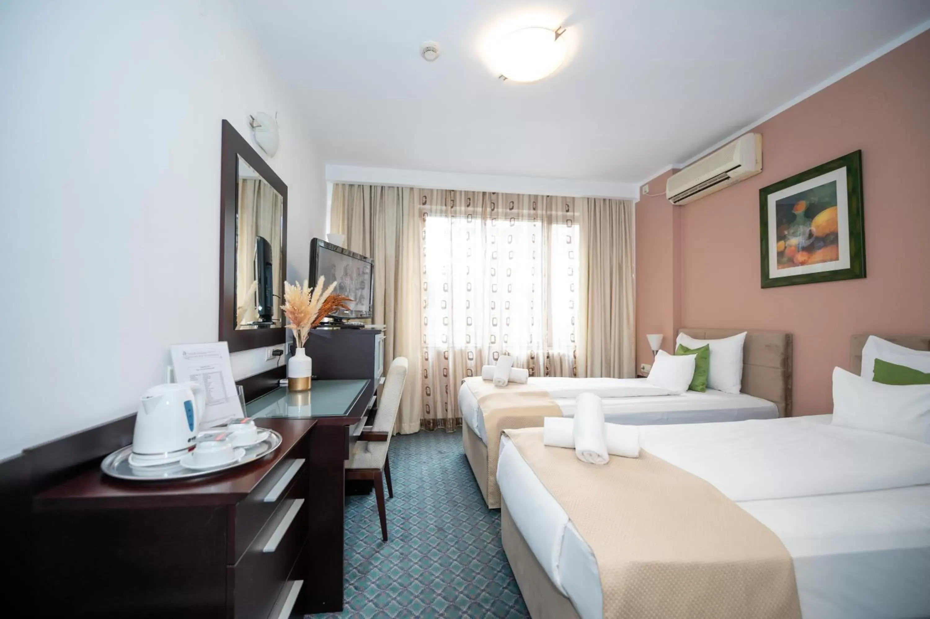 Bed in Hotel Sumadija