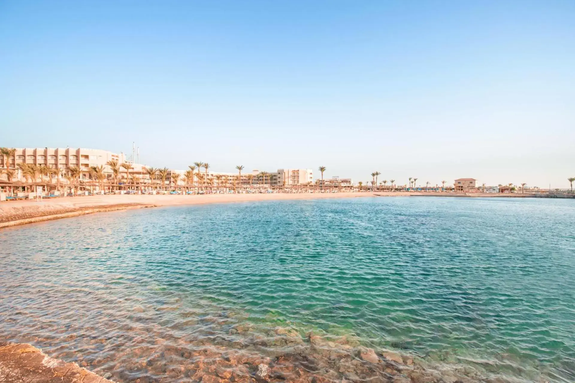 Beach in Pickalbatros Aqua Park Resort - Hurghada