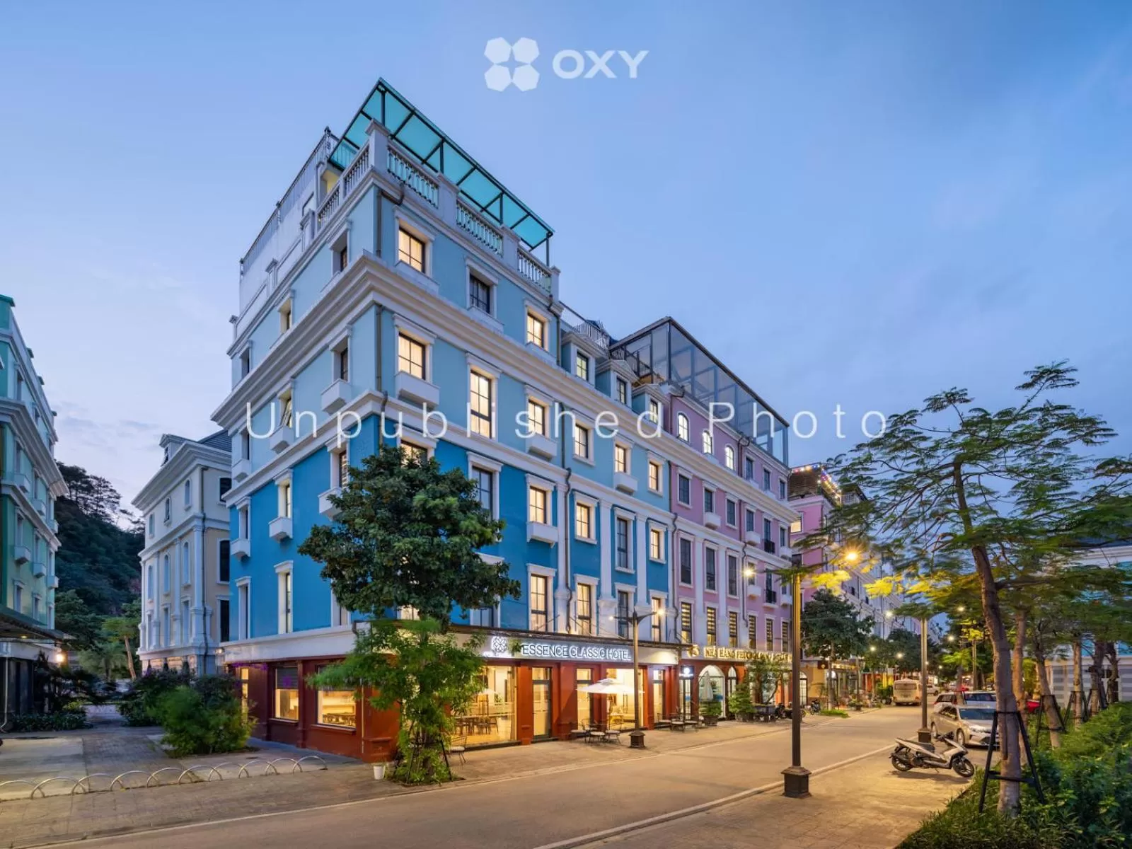 Property building in Ha Long Essence Classic Hotel