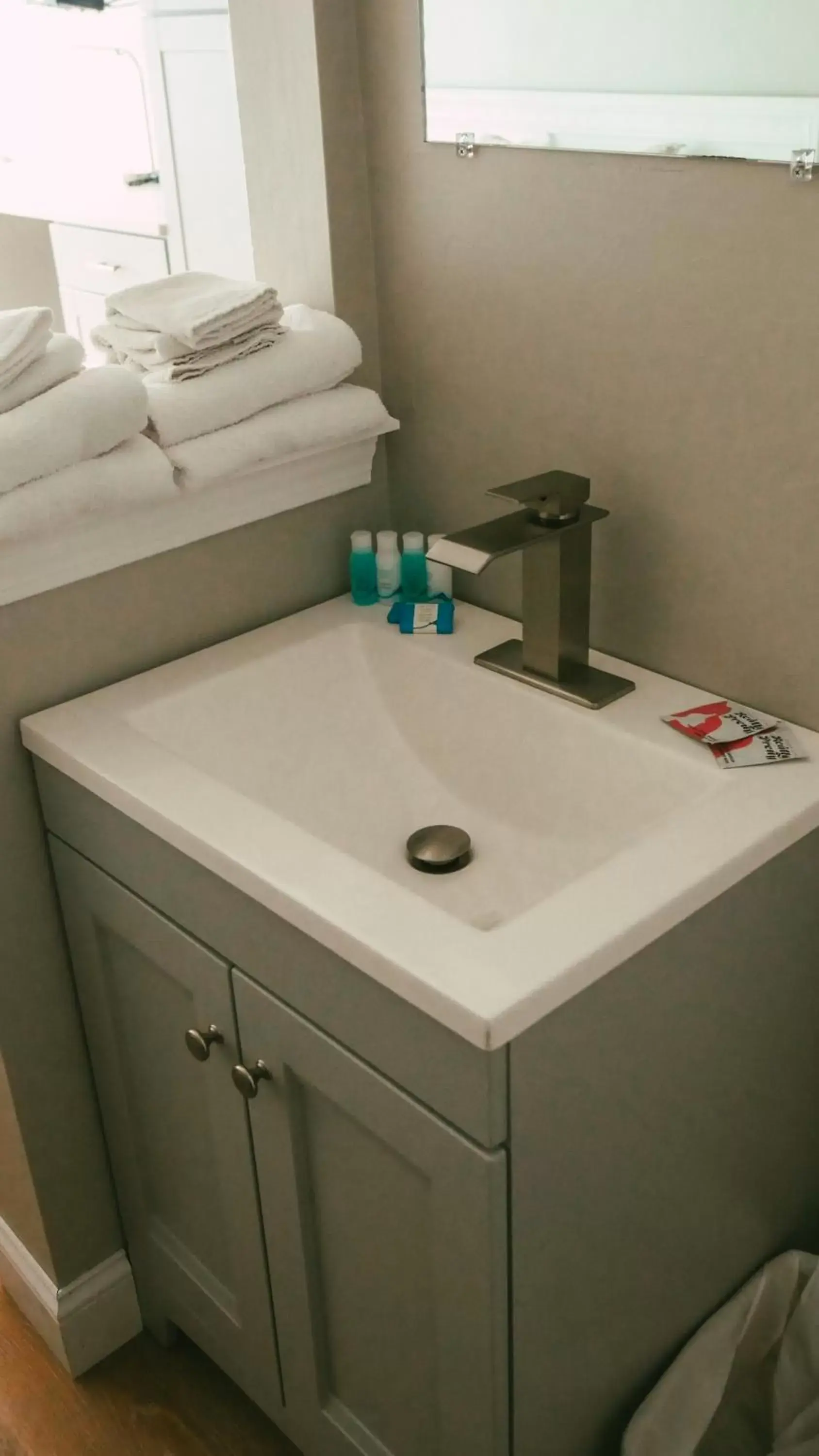 Bathroom in The Atlantic Motel