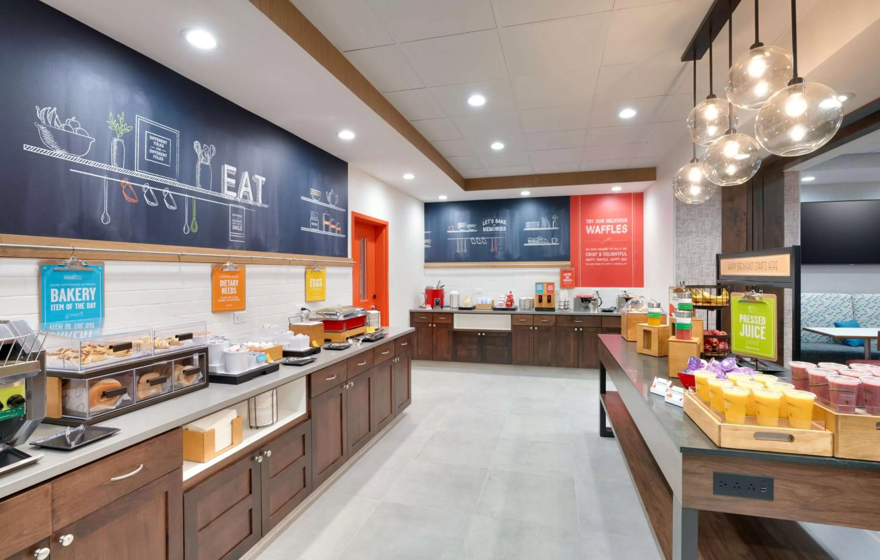 Breakfast in Hampton Inn Draper Salt Lake City, Ut