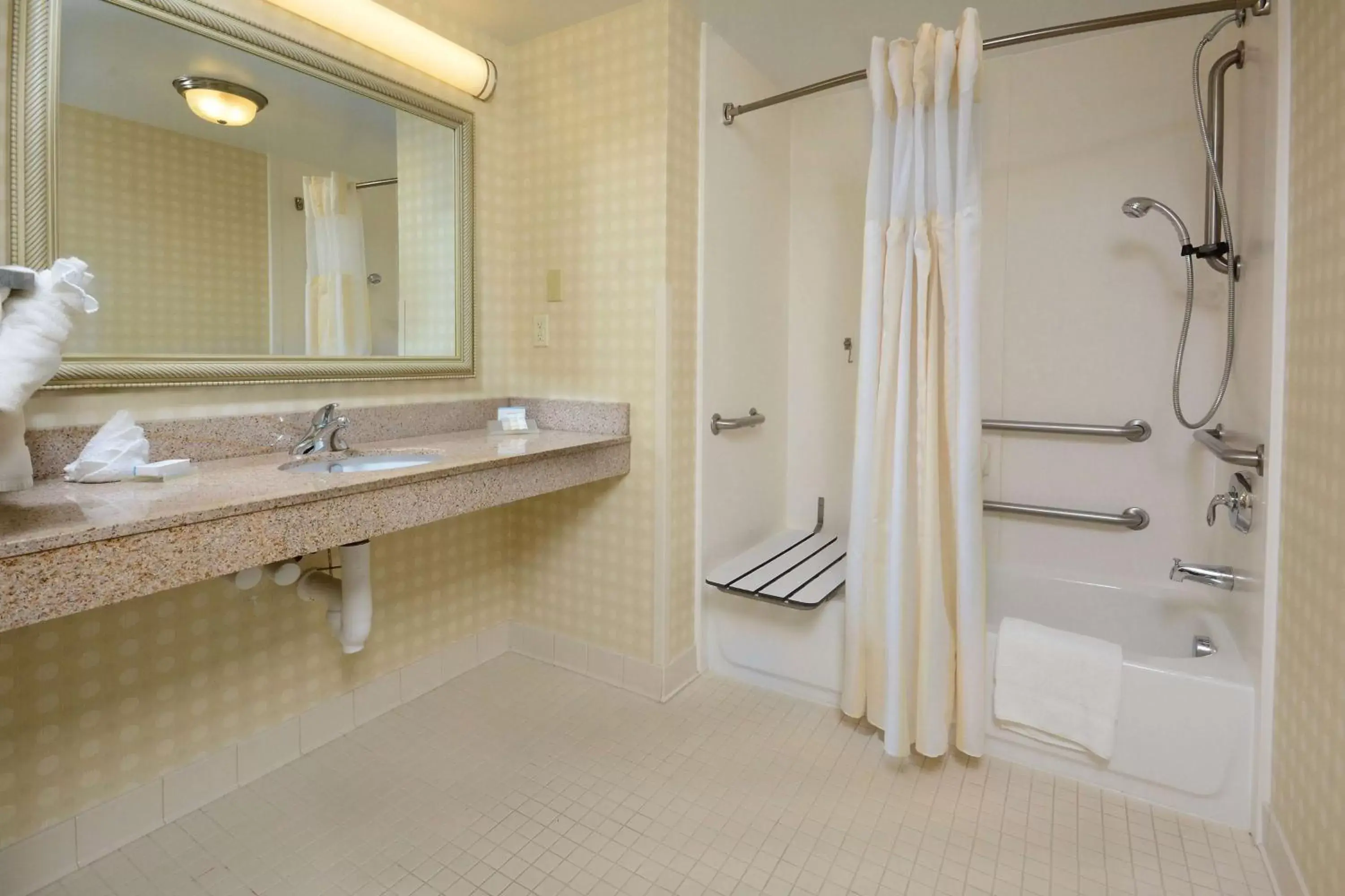 Bathroom in Hilton Garden Inn Raleigh Capital Blvd I-540
