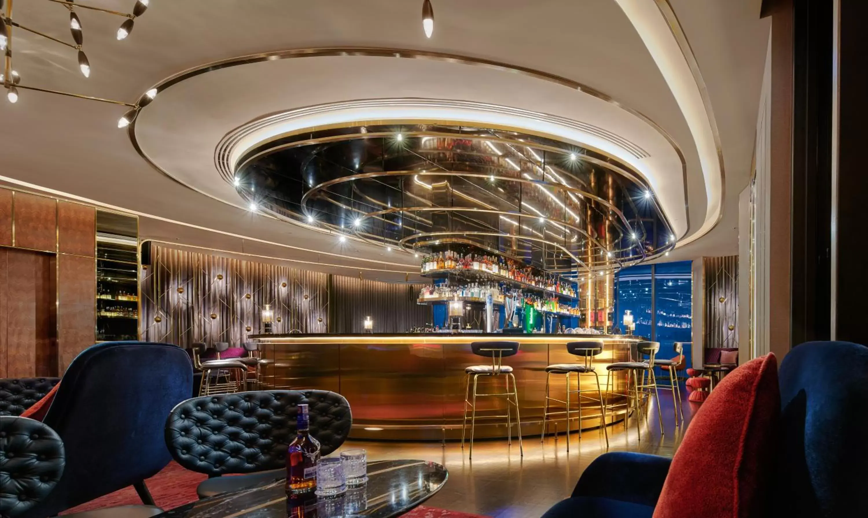Lounge or bar, Lobby/Reception in EQ Kuala Lumpur