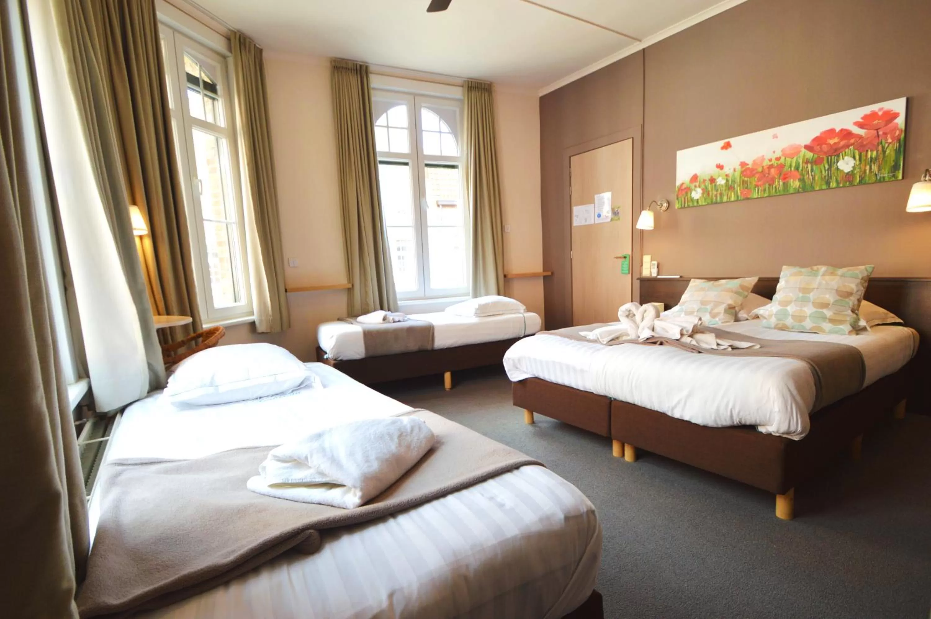 Bed in Hotel Ambrosia