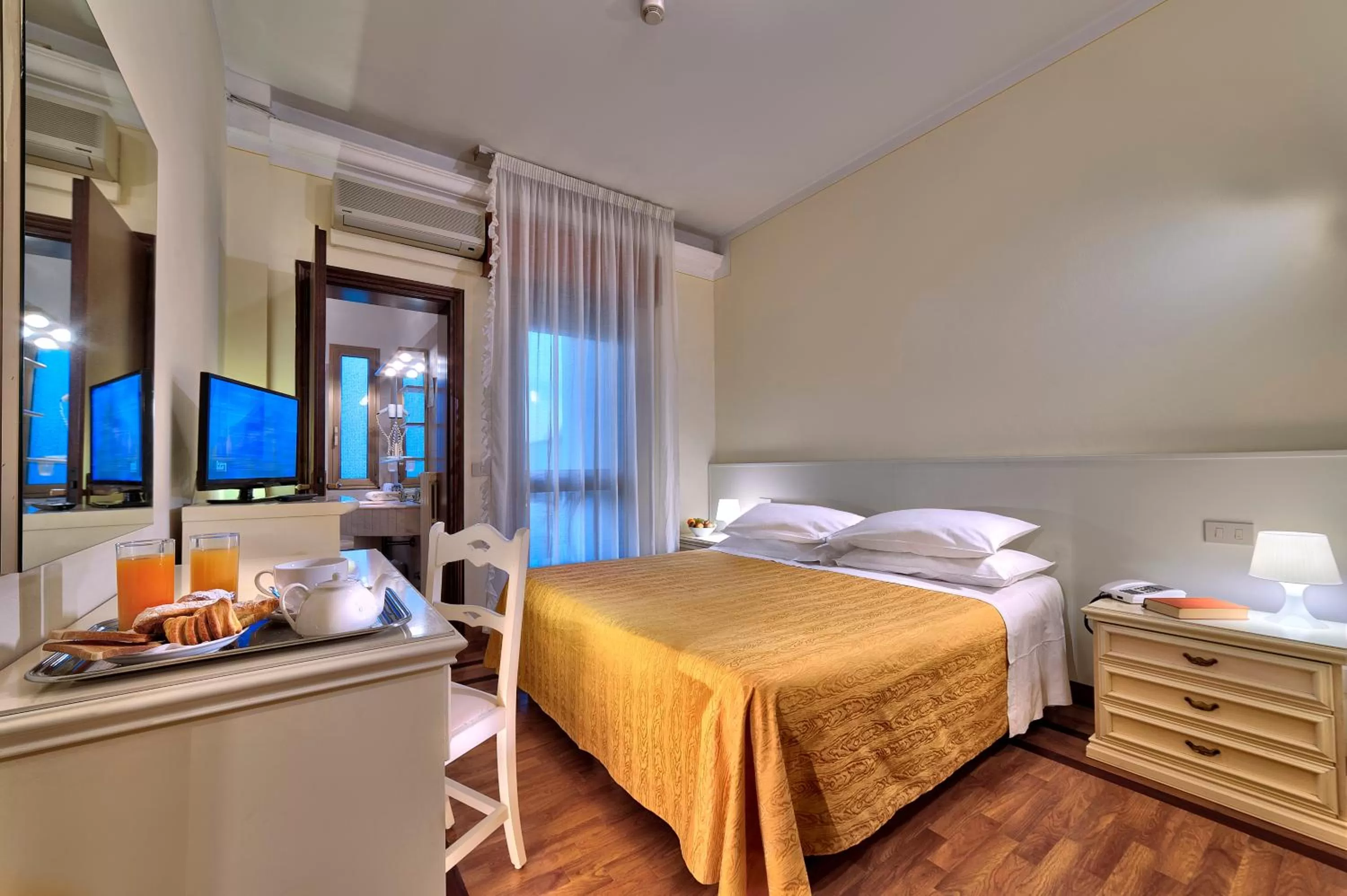 Bed in Hotel Terme Patria