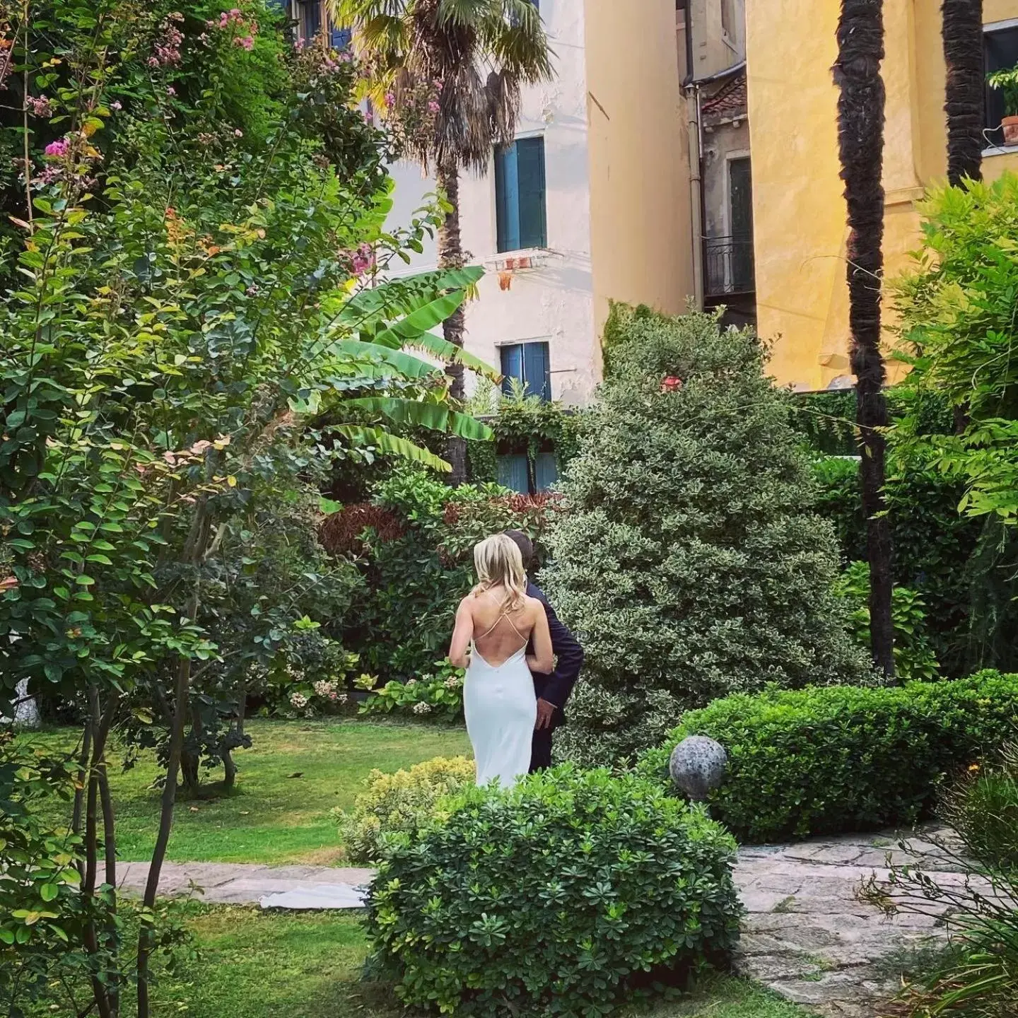 Garden, Guests in Hotel Sant'Antonin