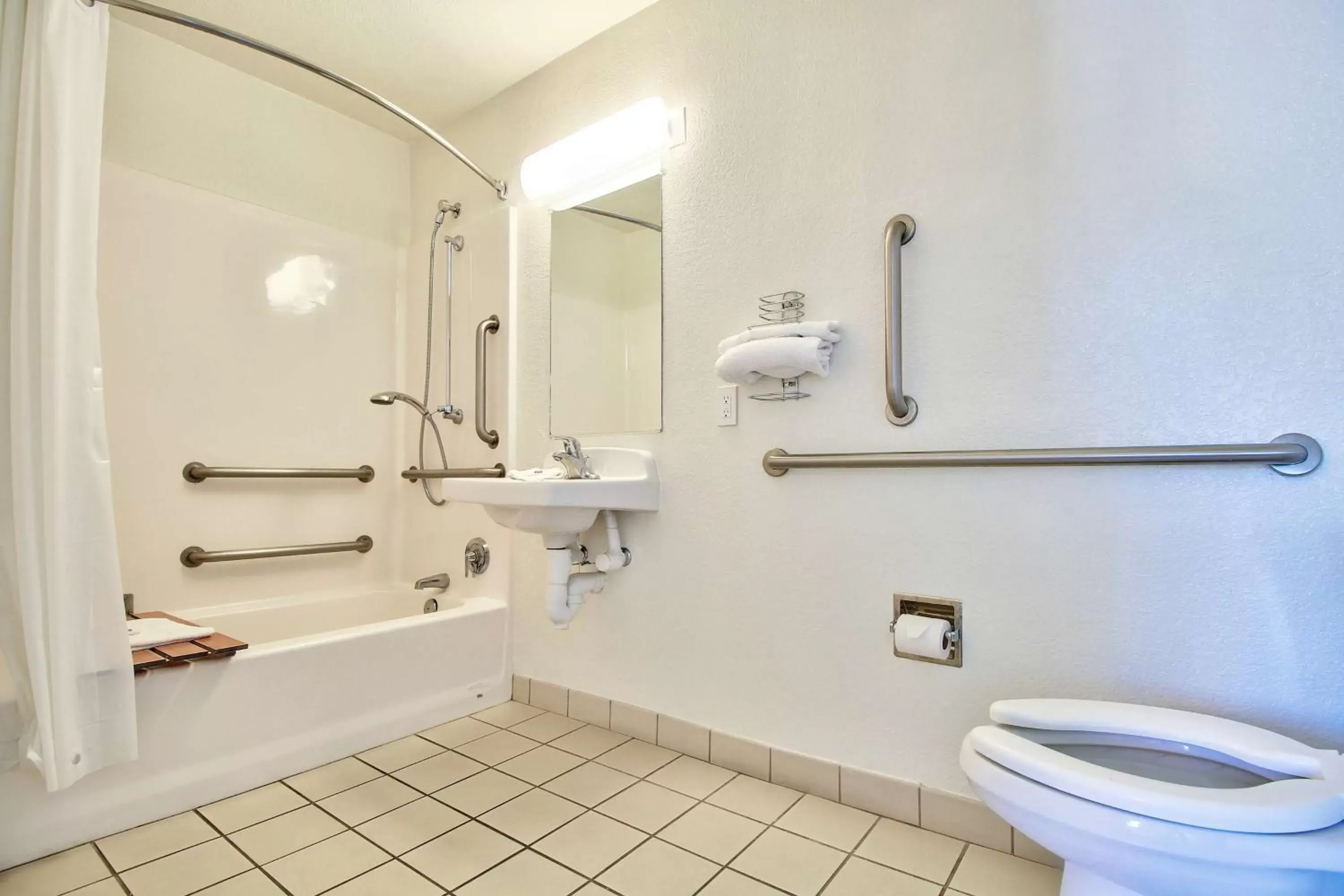 Bathroom in Motel 6-Nogales, AZ - Mariposa Road