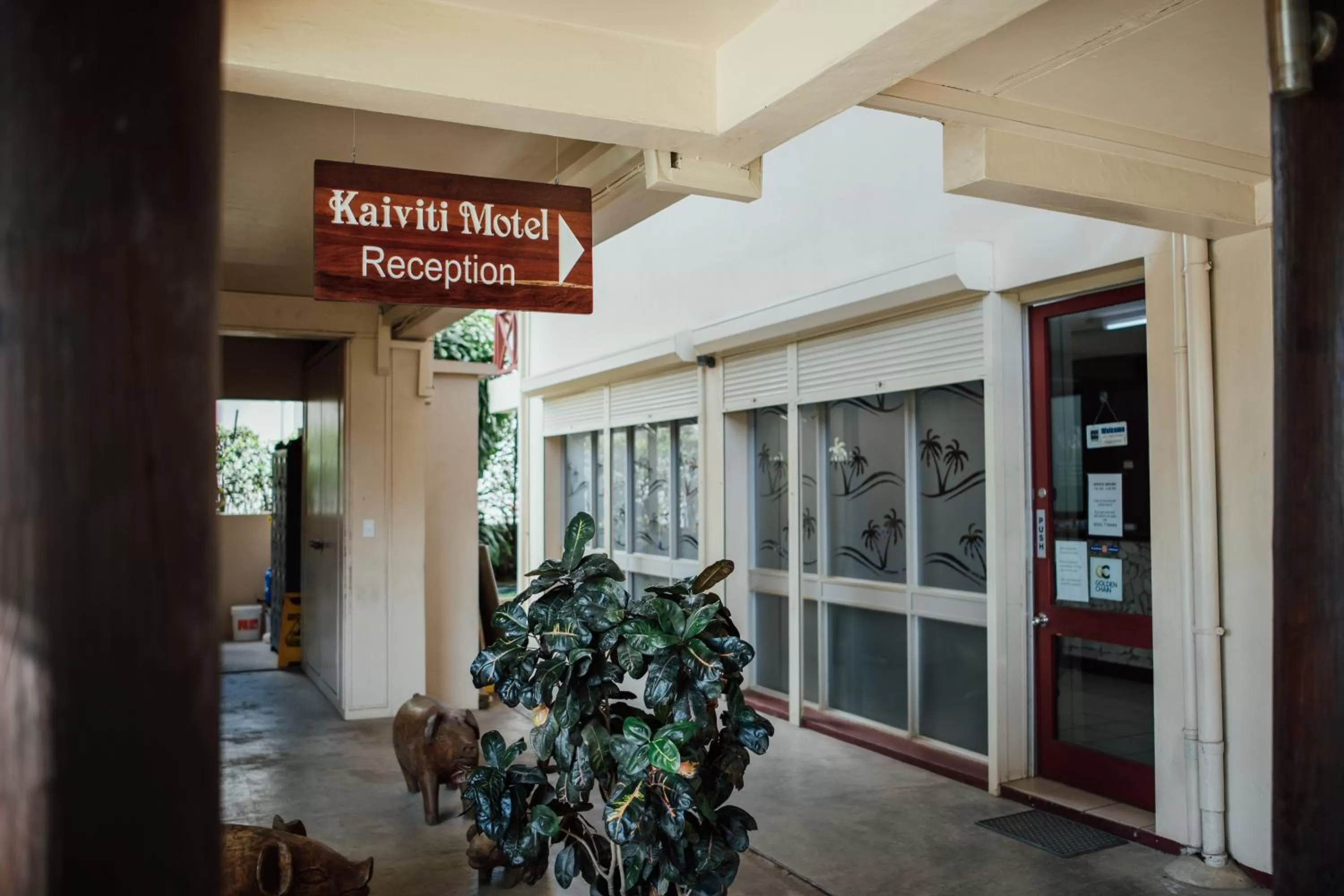 Facade/entrance in Kaiviti Motel