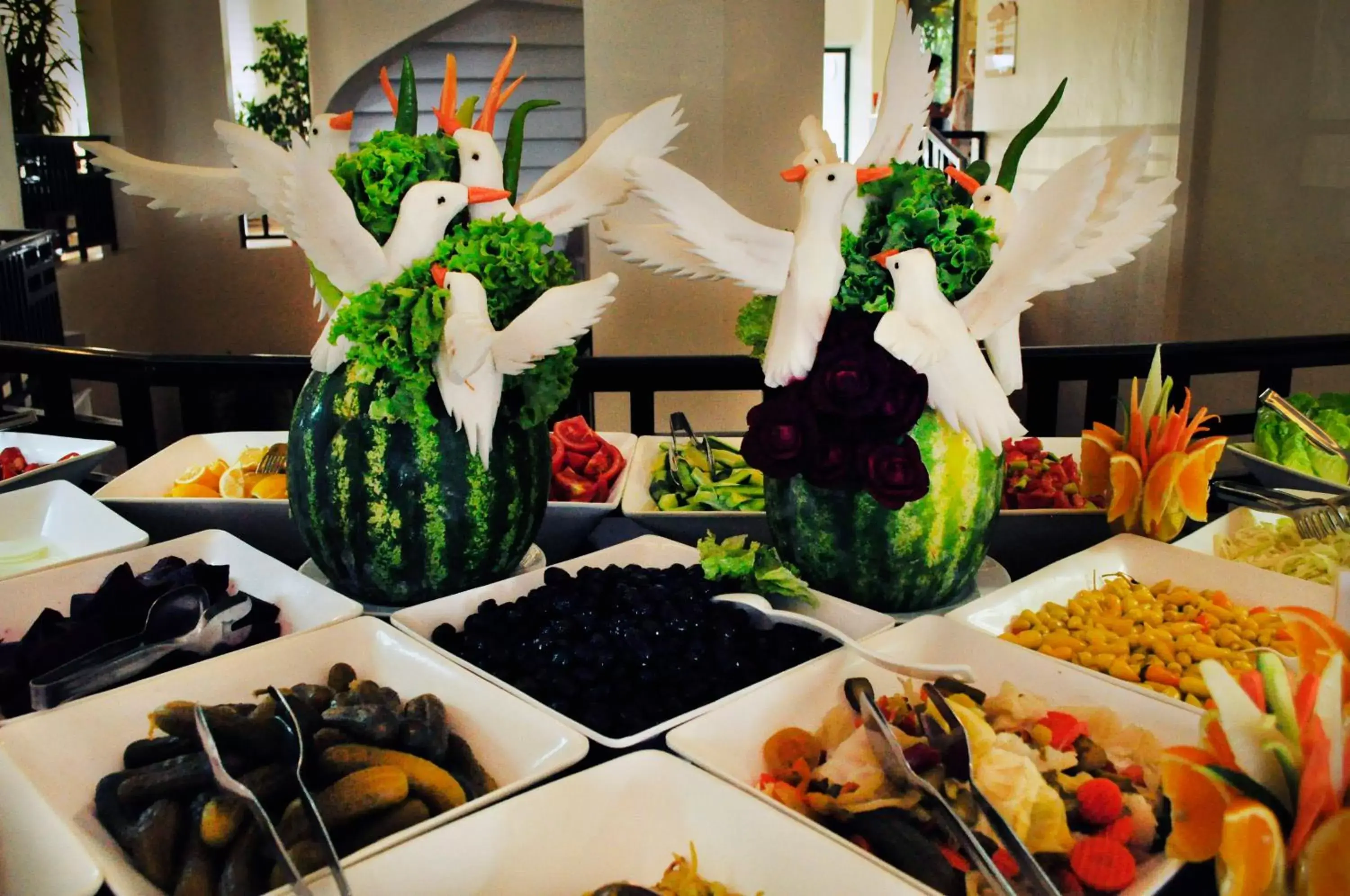 Food close-up, Food in Golden Lotus Hotel