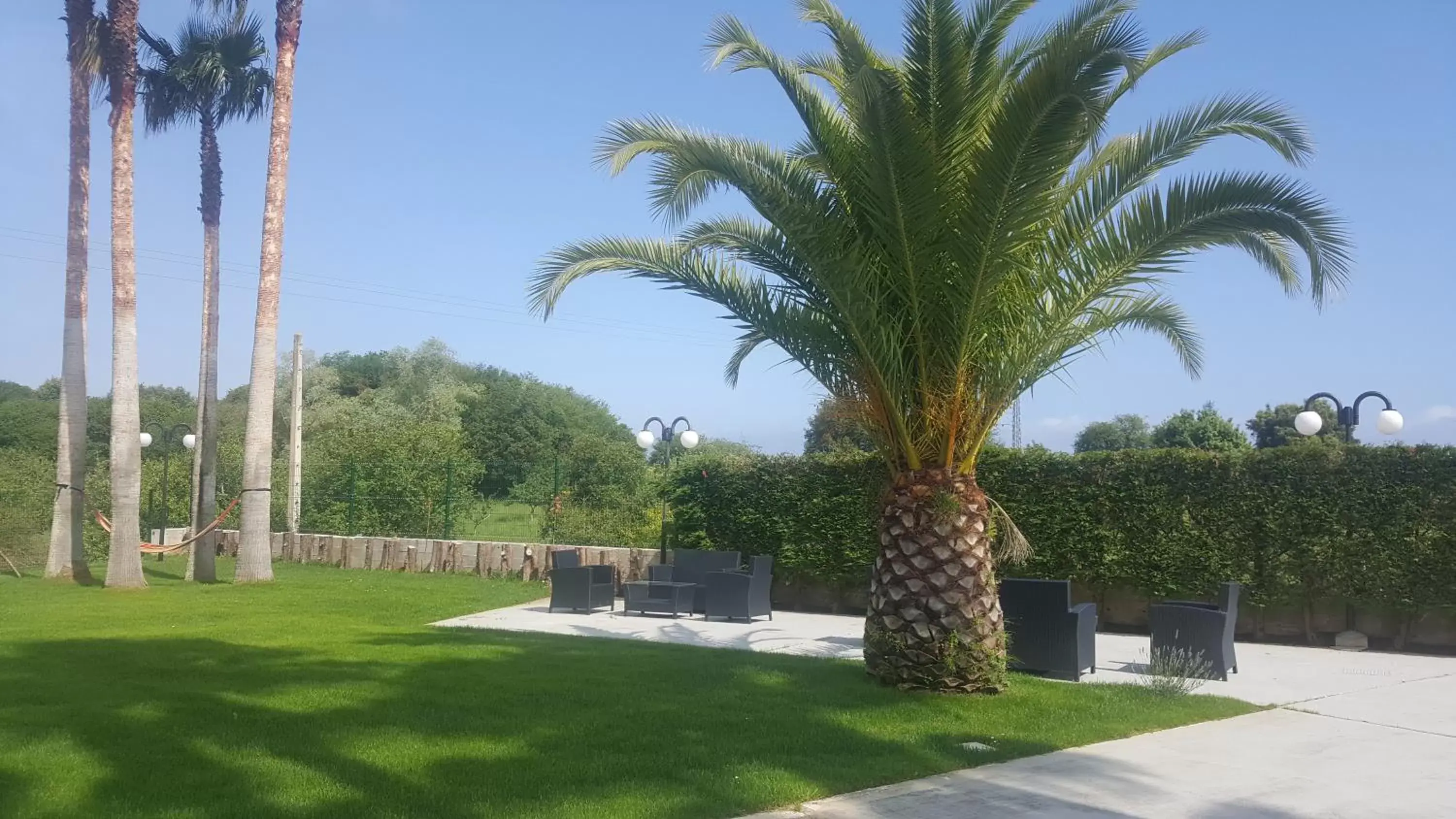 Garden in Hotel La Palma de Llanes