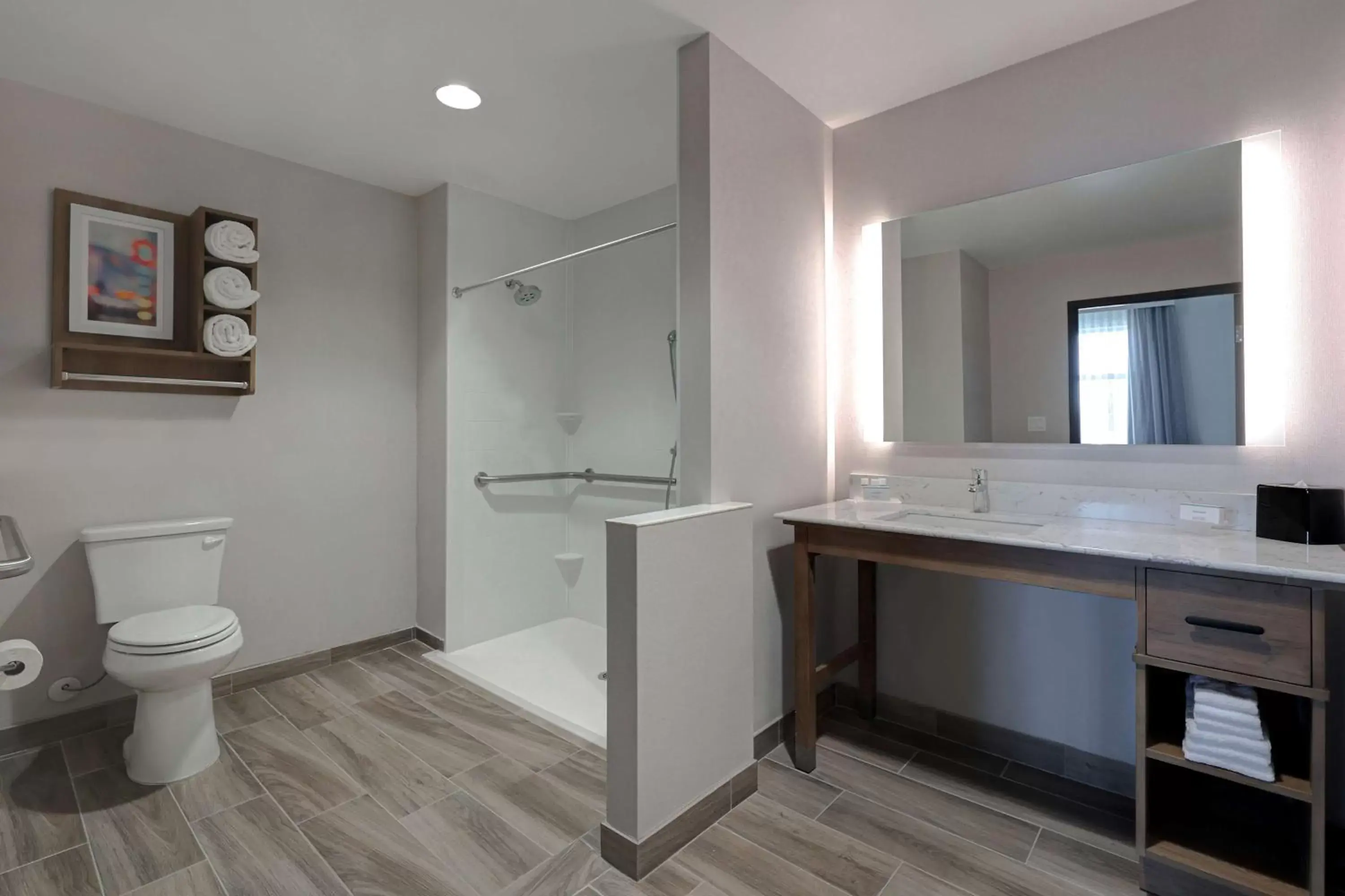 Bathroom in Homewood Suites By Hilton Santa Clarita/Valencia, Ca