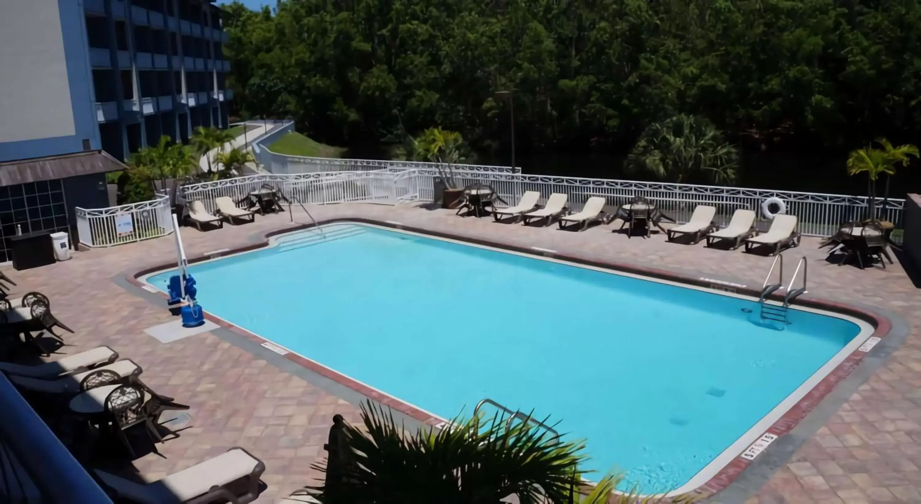On site, Pool View in Best Western Naples Plaza Hotel