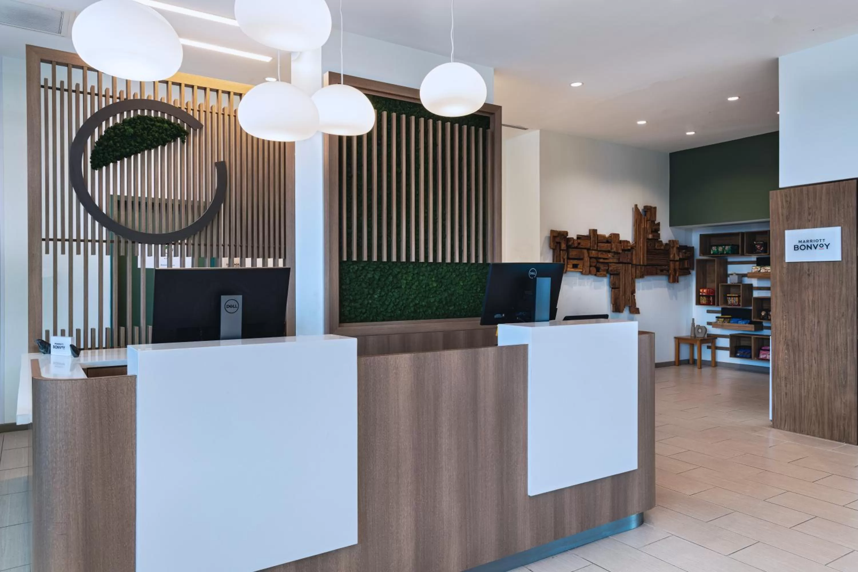 Lobby or reception in Element Dallas Las Colinas