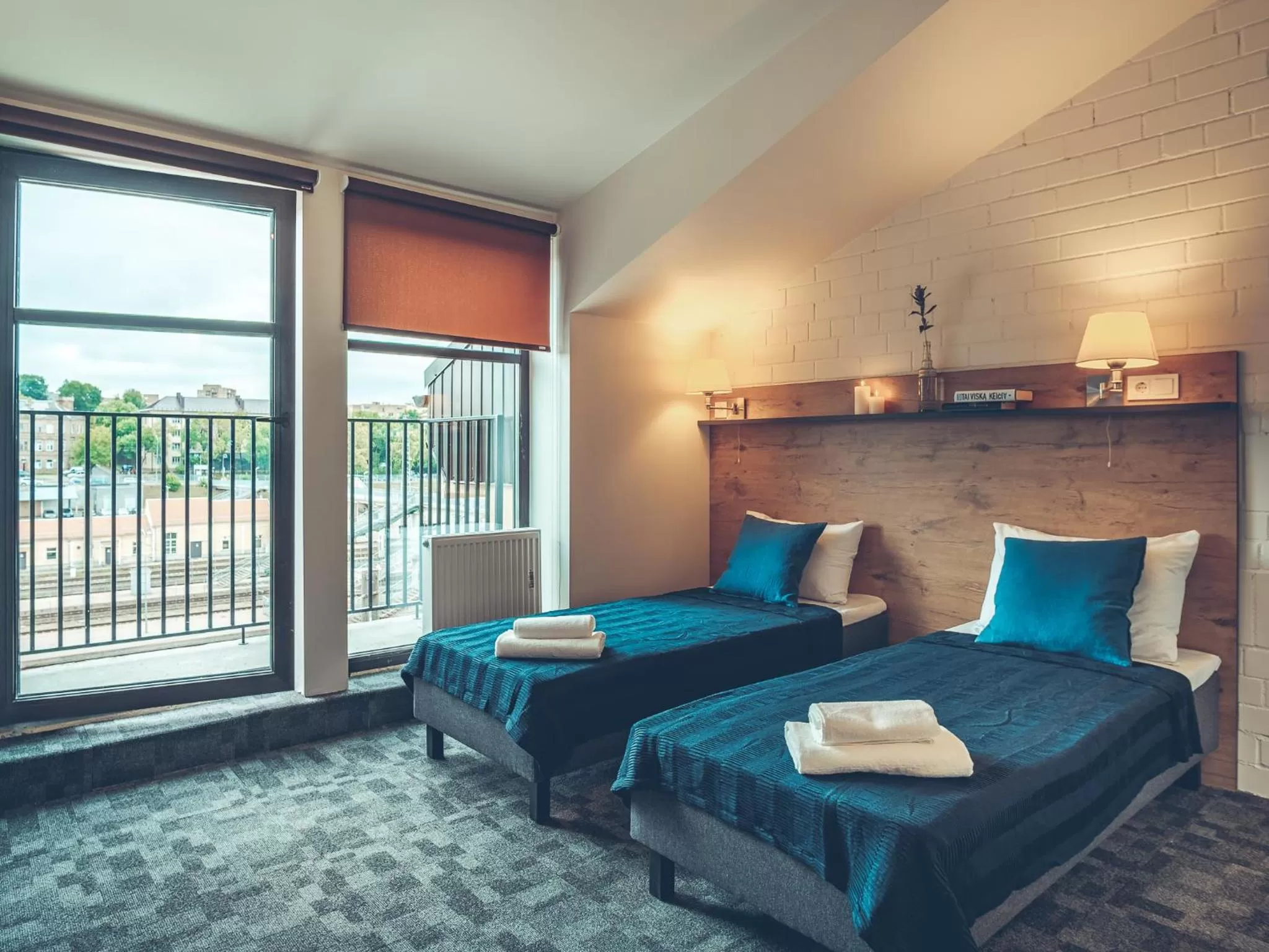 Photo of the whole room, Bed in SELF CHECK-IN Hotel Railway Apartments