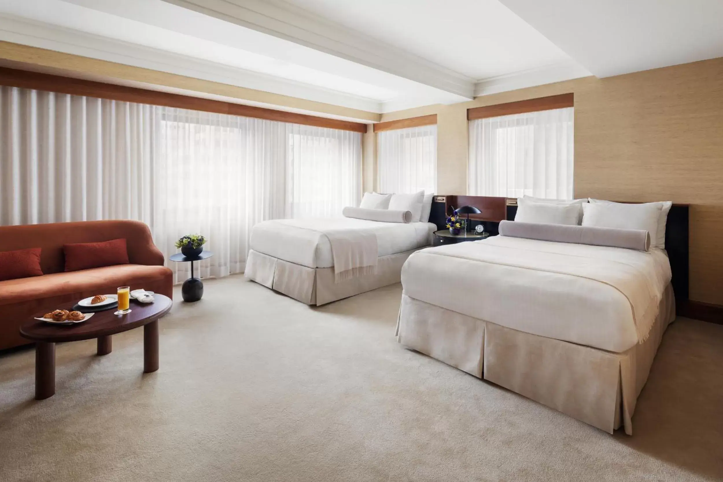 Deluxe Premier Two Double Beds in The Kitano Hotel New York