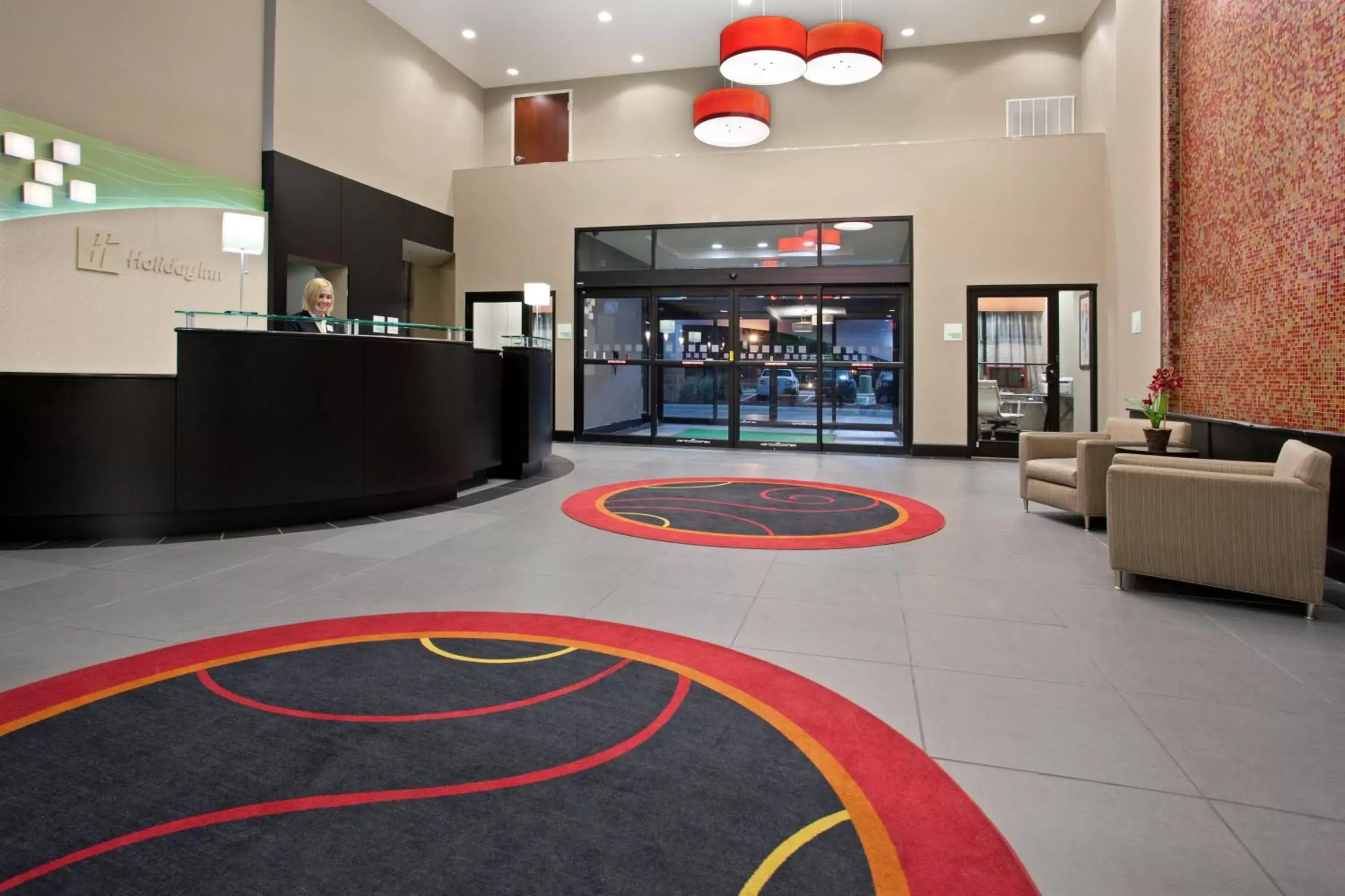 Lobby or reception, Lobby/Reception in Holiday Inn Columbus-Hilliard, an IHG Hotel