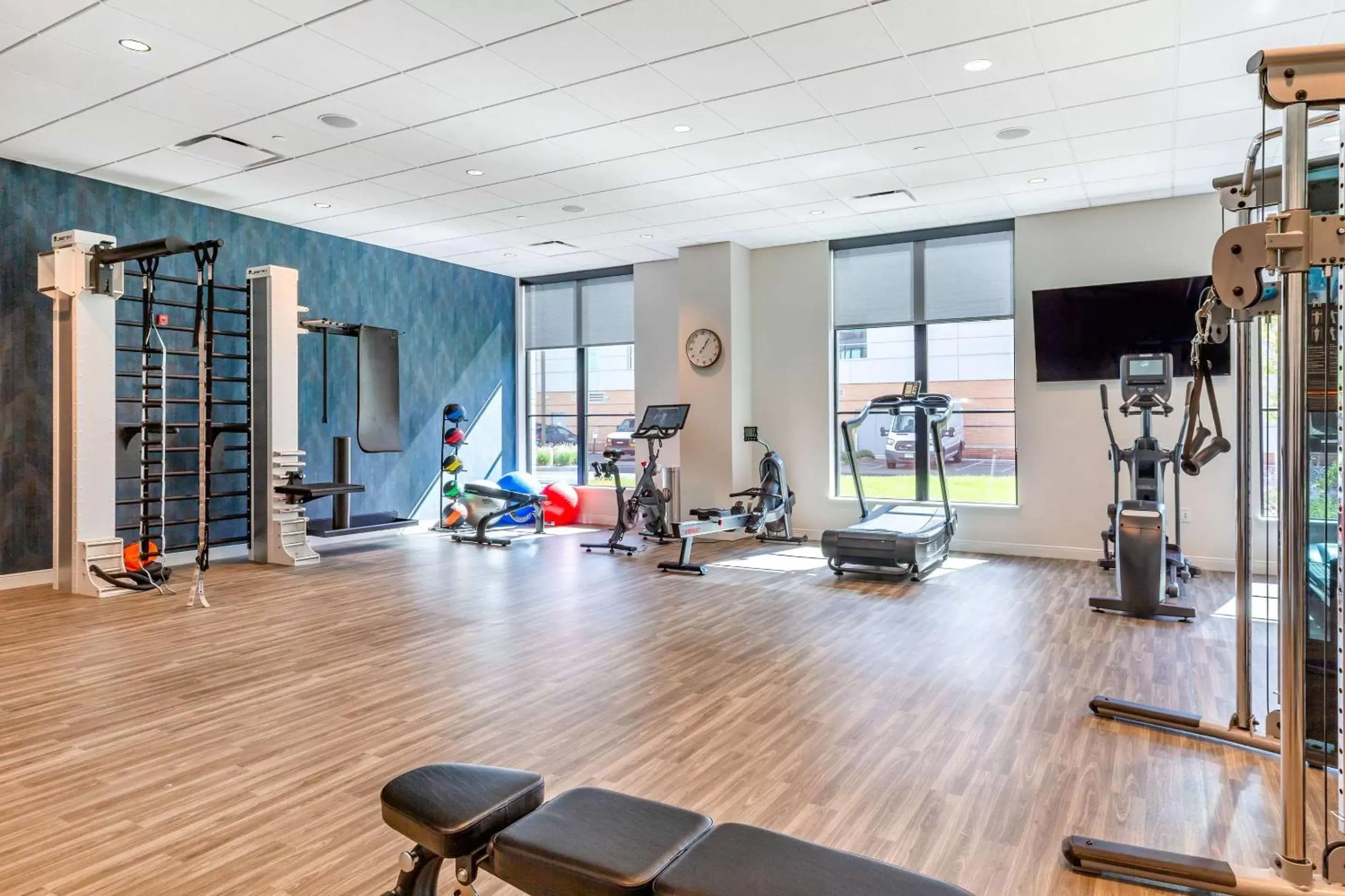 Fitness centre/facilities, Fitness Center/Facilities in Cambria Hotel New Haven University Area