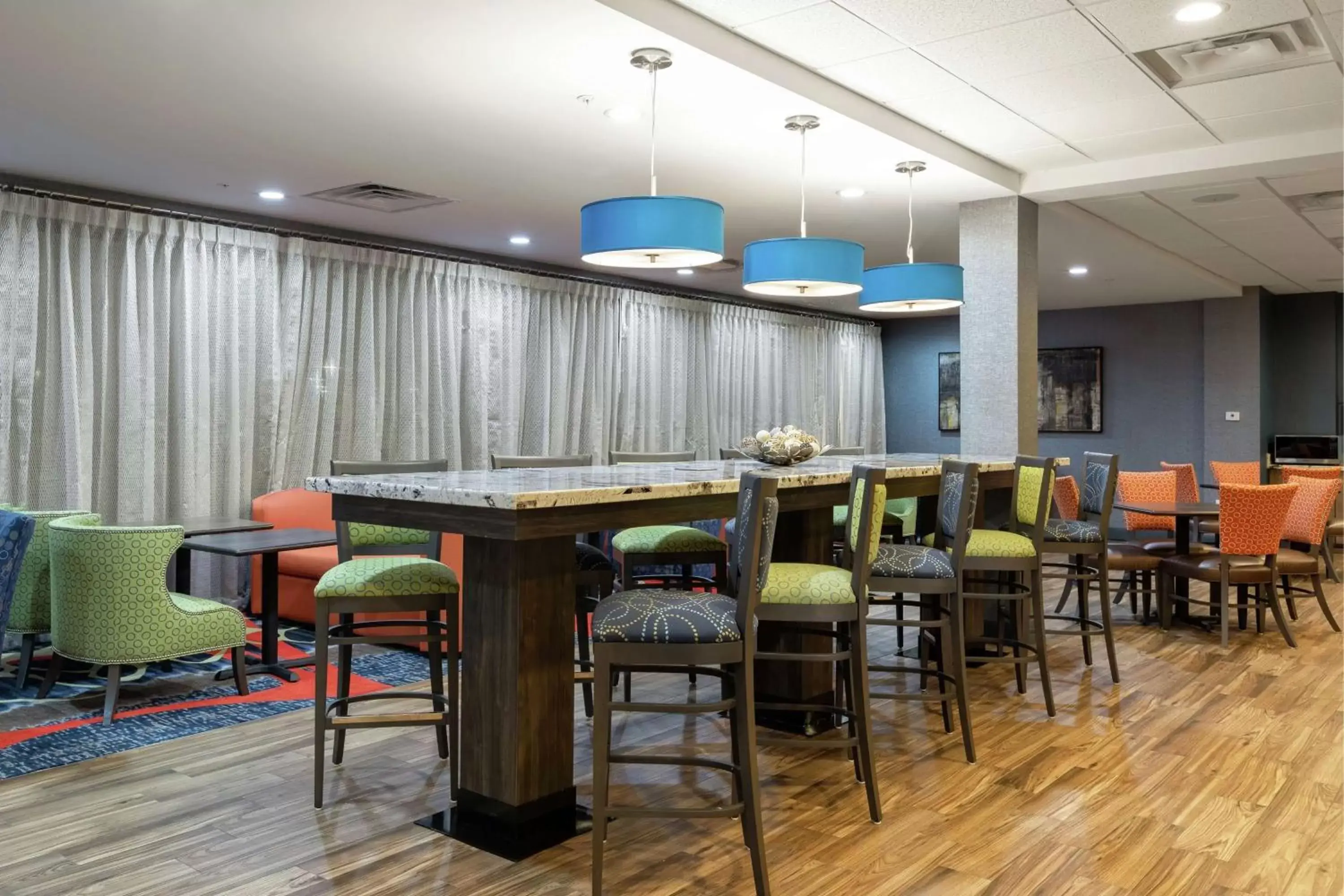 Dining area, Restaurant/Places to Eat in Hampton Inn Houston/Humble-Airport Area