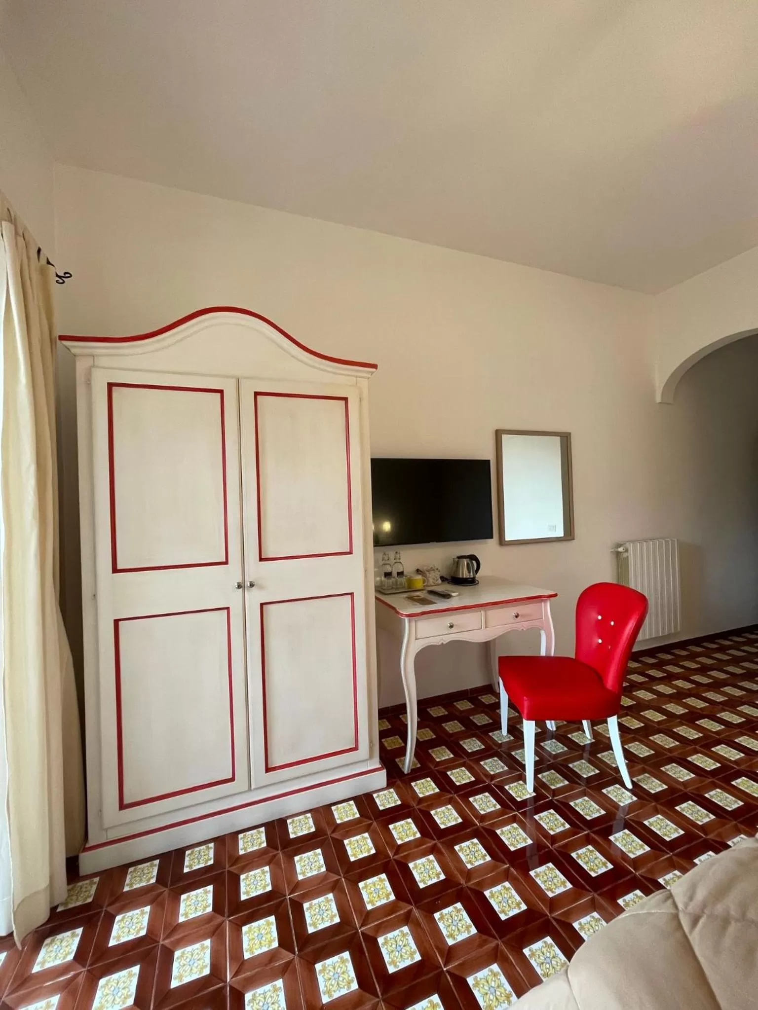 hair dresser, Bed in Il Canneto