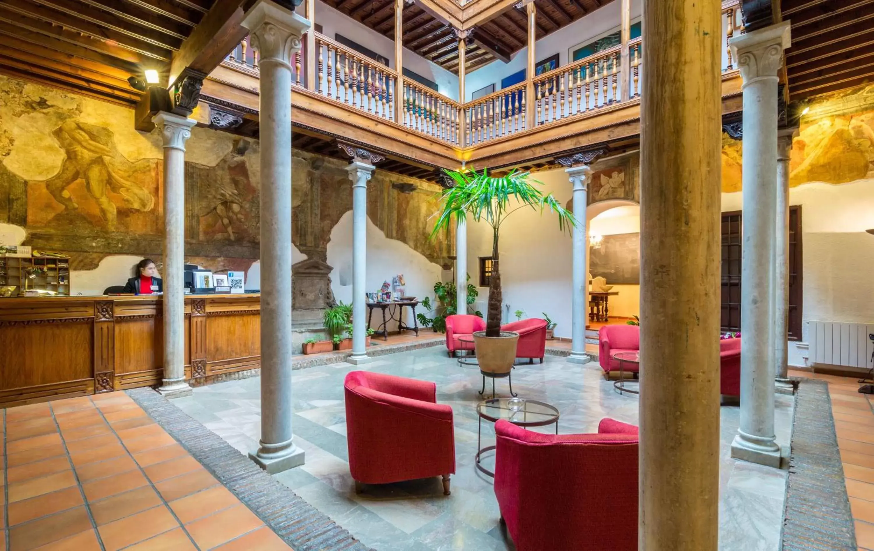 Lobby or reception in Palacio de Santa Inés