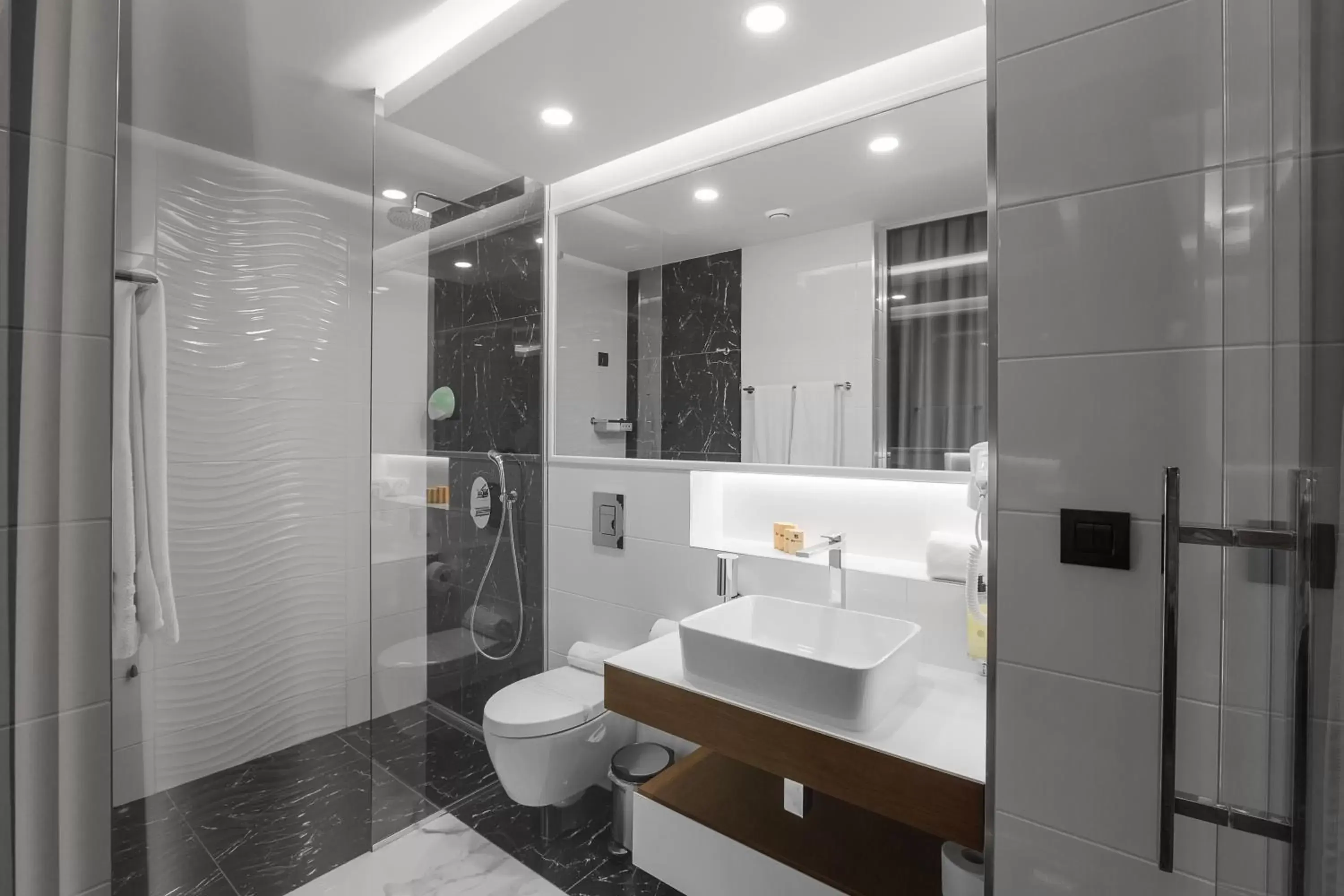 Shower, Bathroom in Sky Hotel