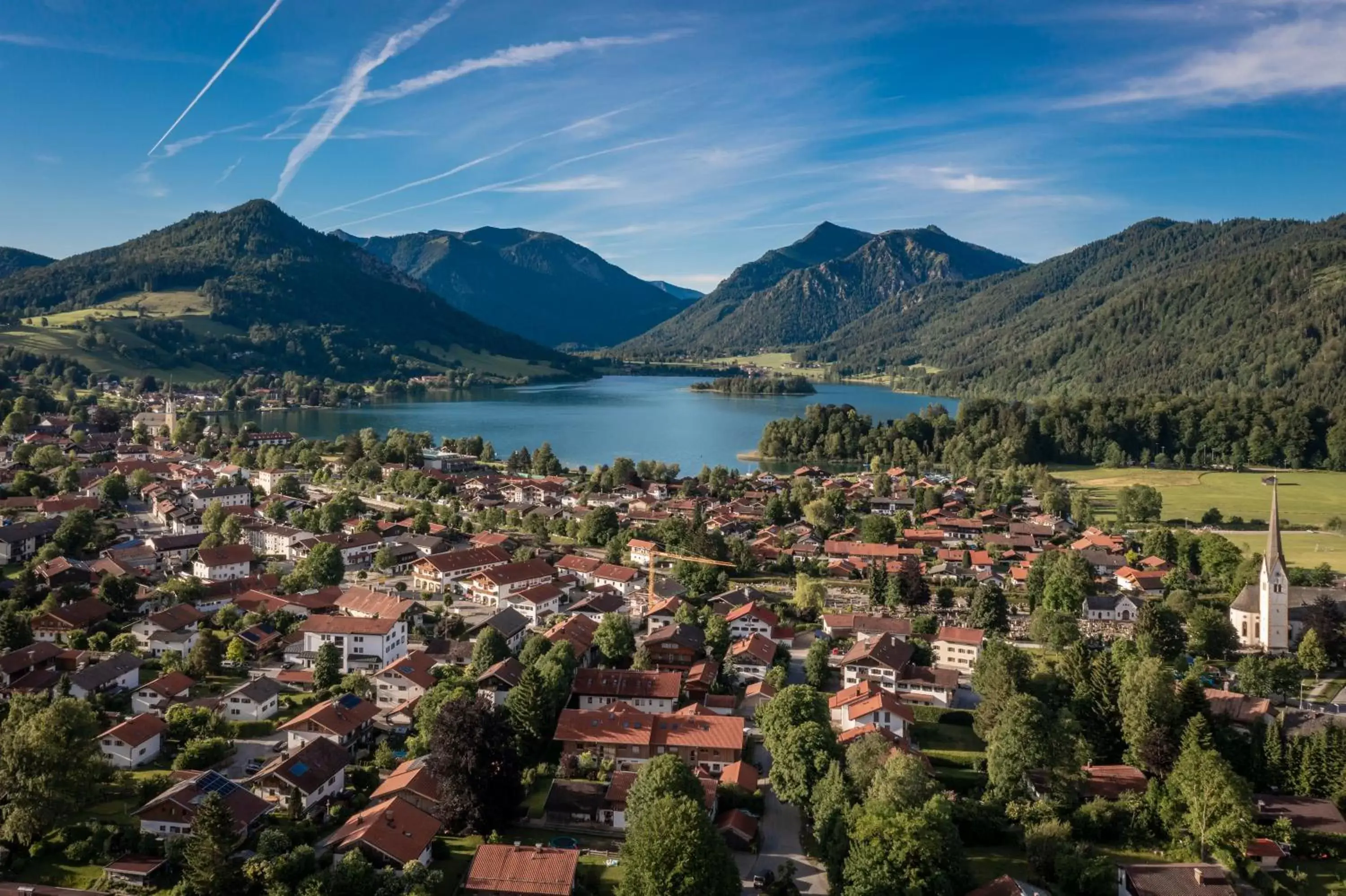 Natural landscape, Bird's-eye View in Karma Bavaria