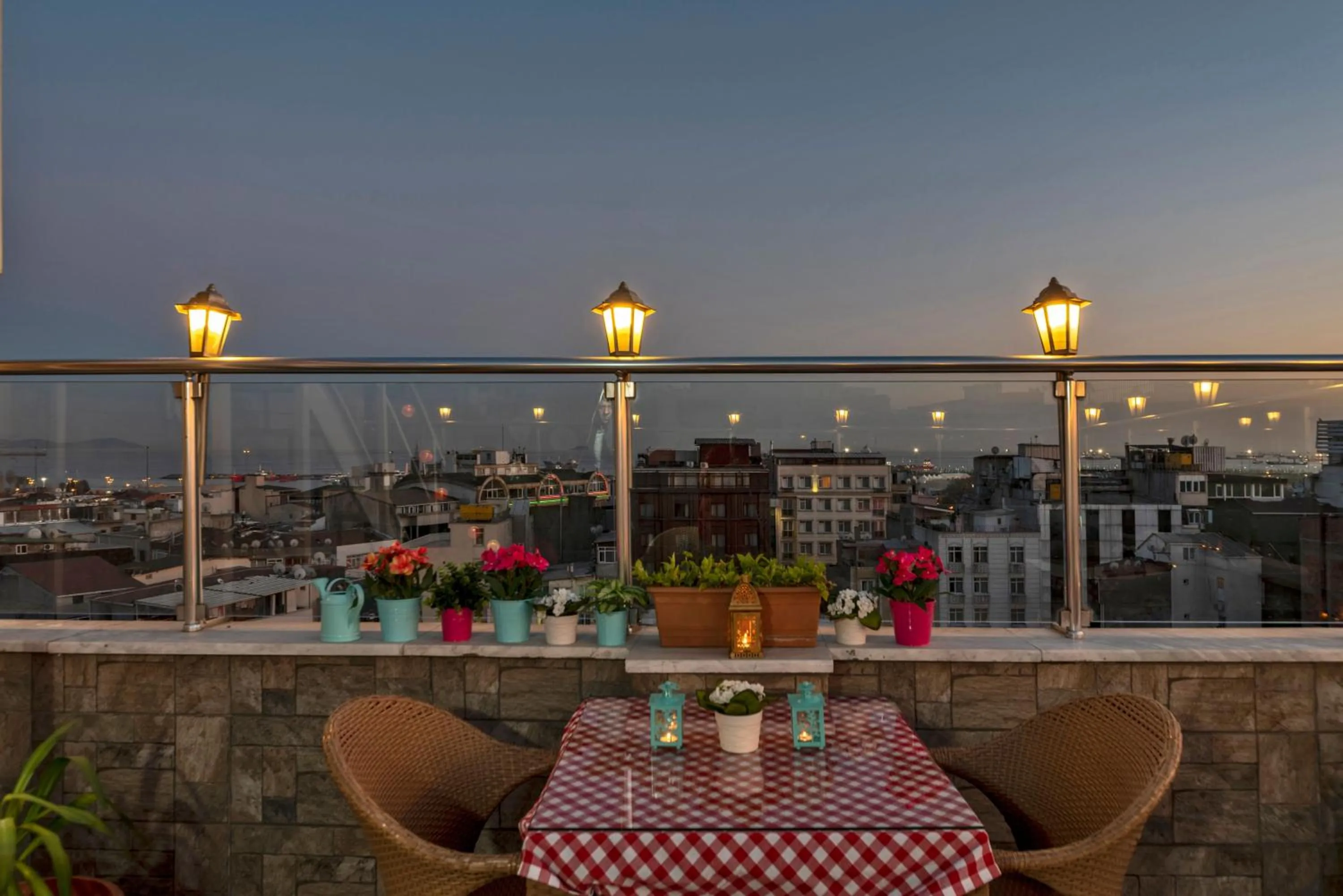Balcony/Terrace in Erbazlar Hotel