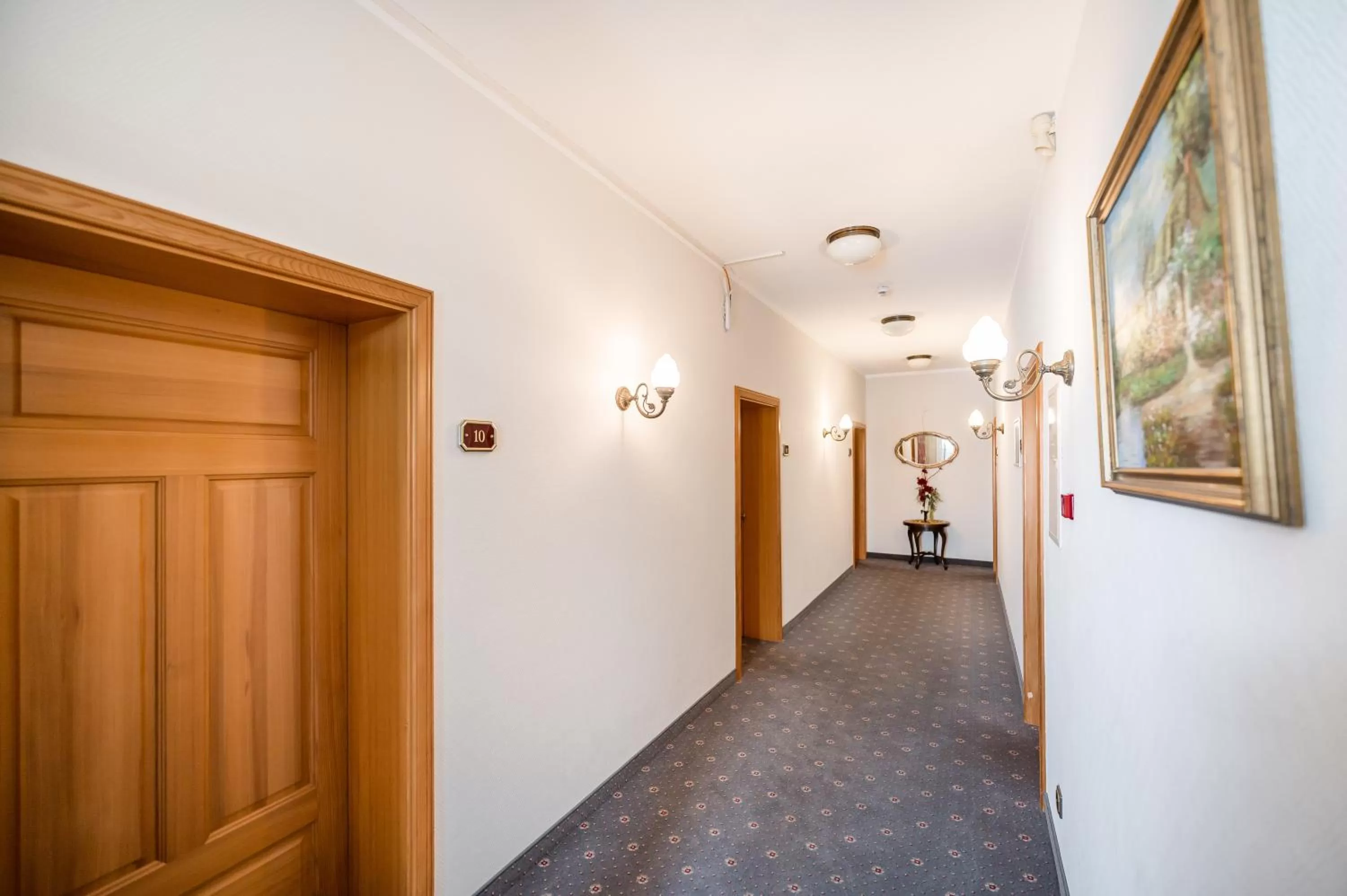 Property building in Hotel Villa Neander