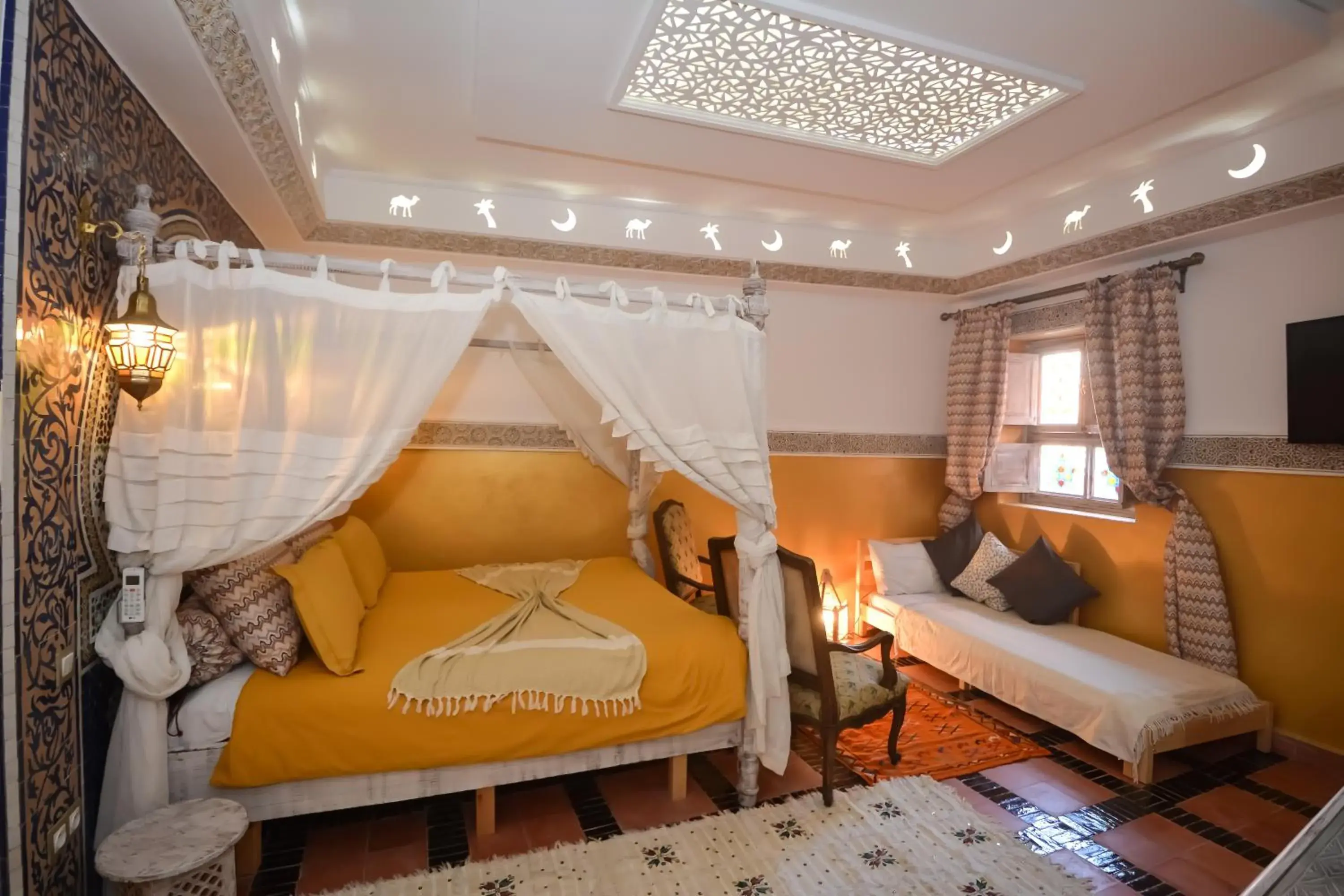 Bedroom in Riad Eloise