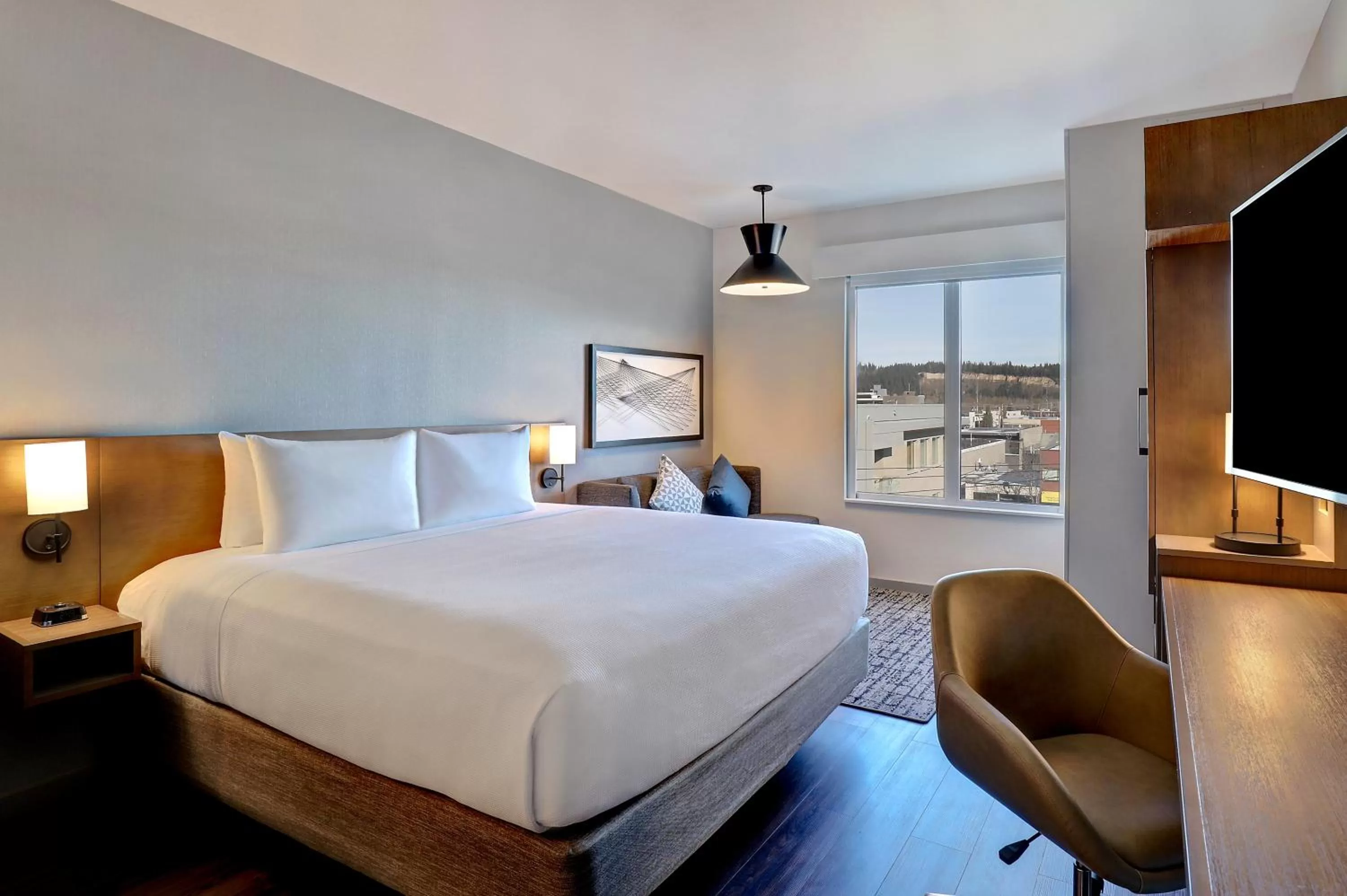 Bed in Hyatt Place Prince George