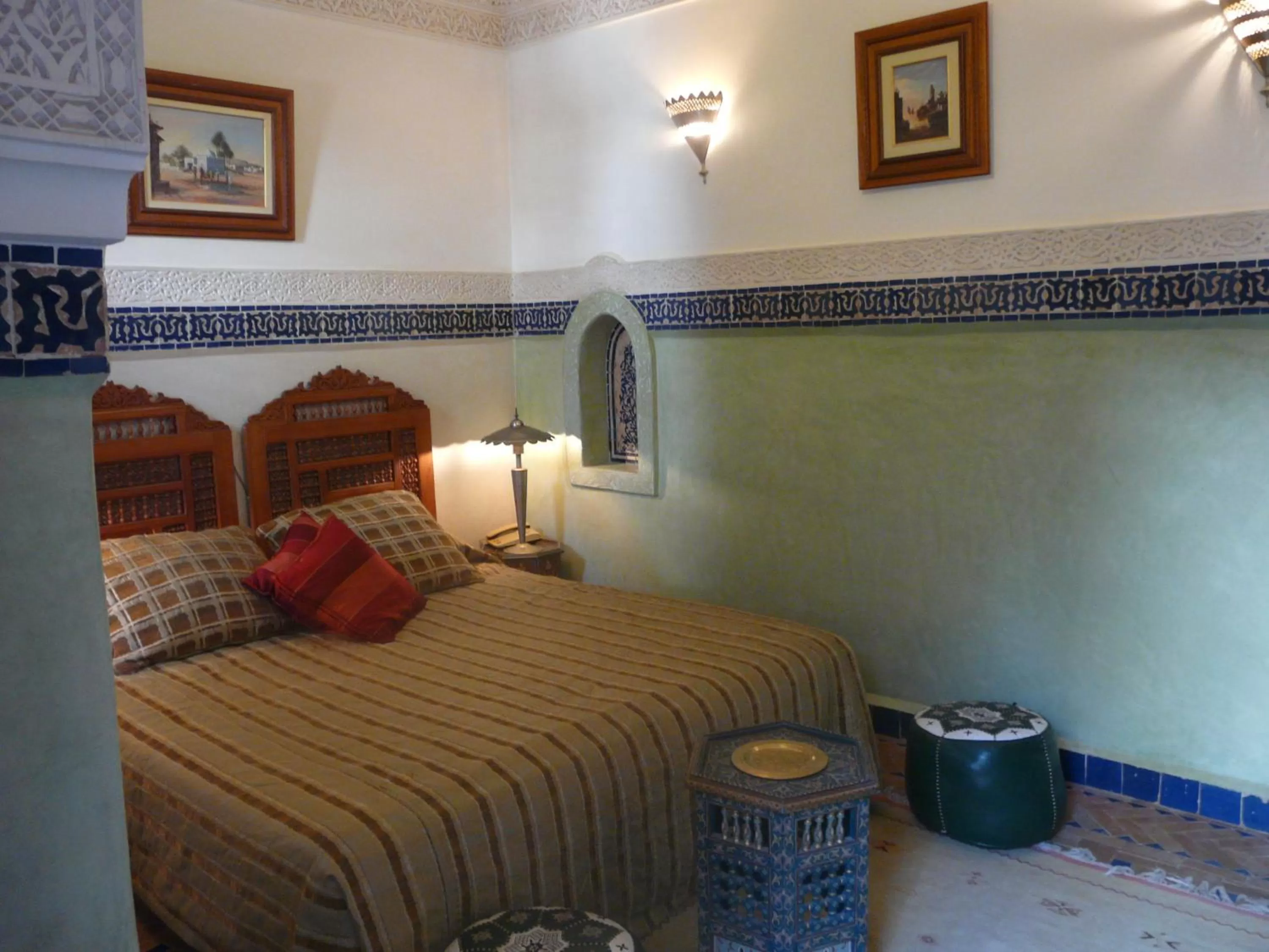 Bed in Dar Al Kounouz