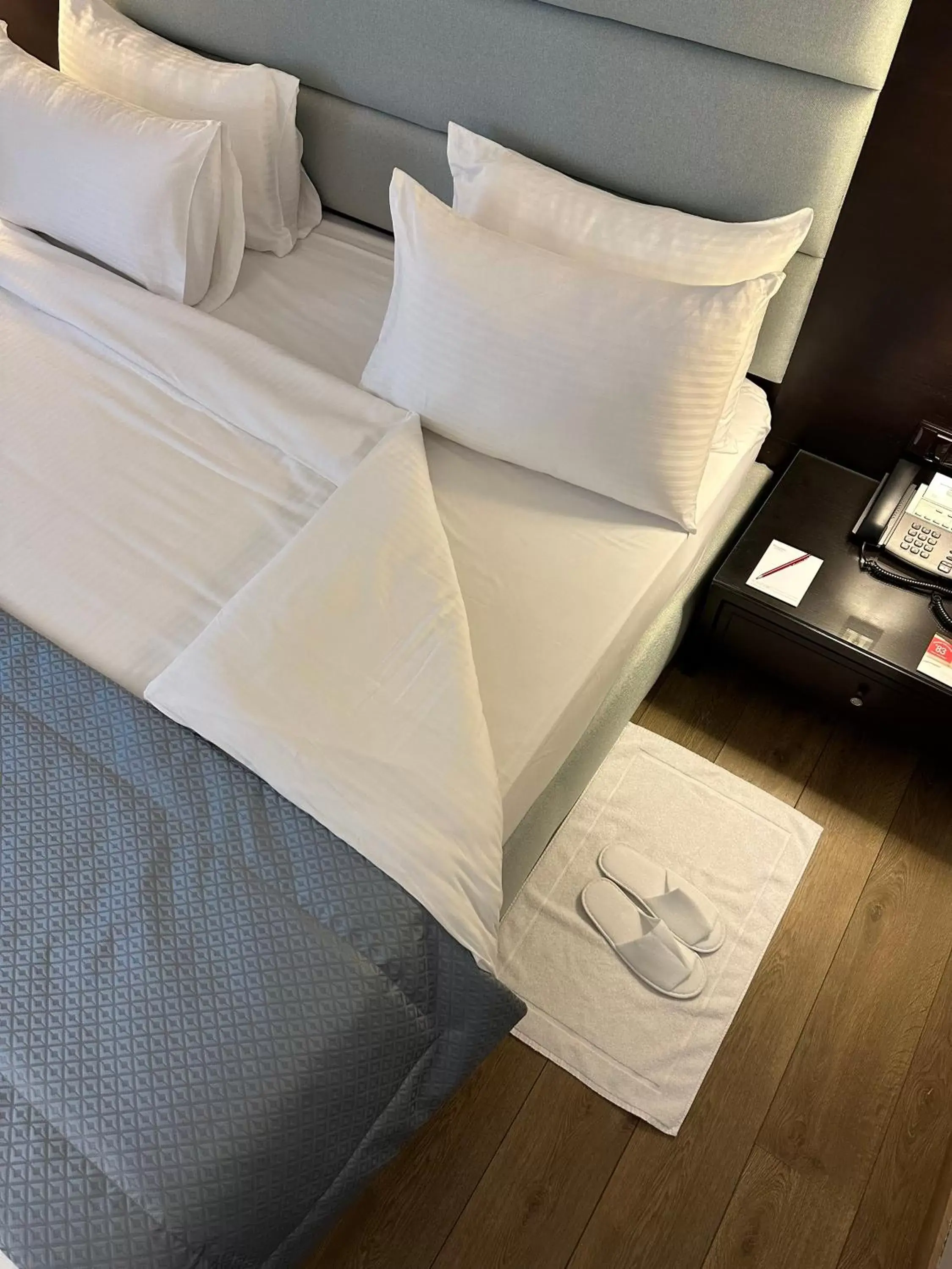 Property building, Bed in Ramada by Wyndham Downtown Beirut