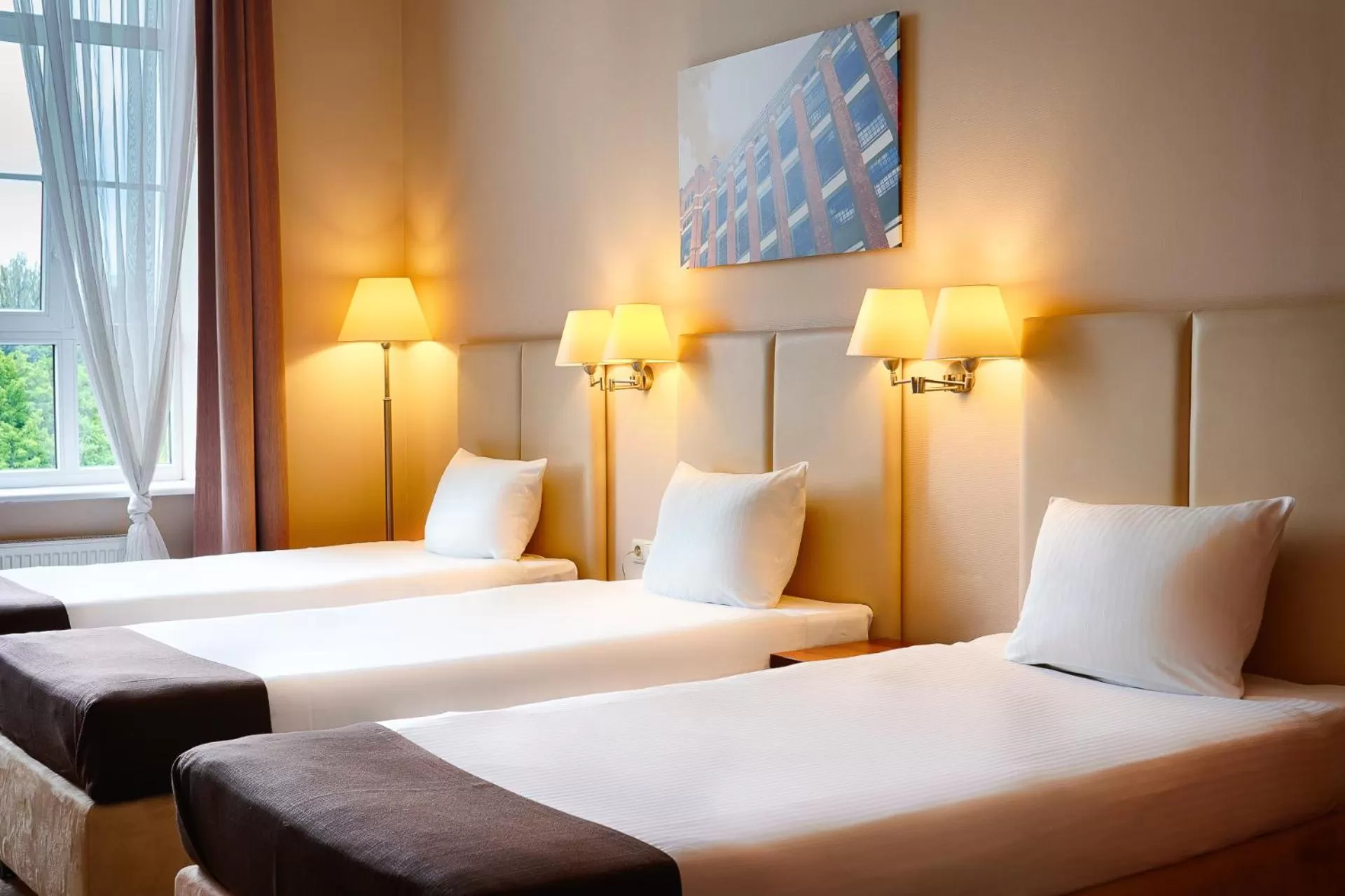 Photo of the whole room, Bed in Focus Hotel Łódź