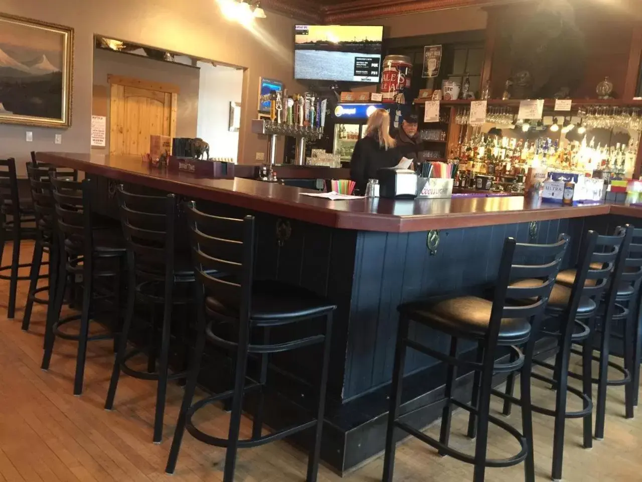 Lounge or bar, Lounge/Bar in Buffalo Lodge of Bigfork